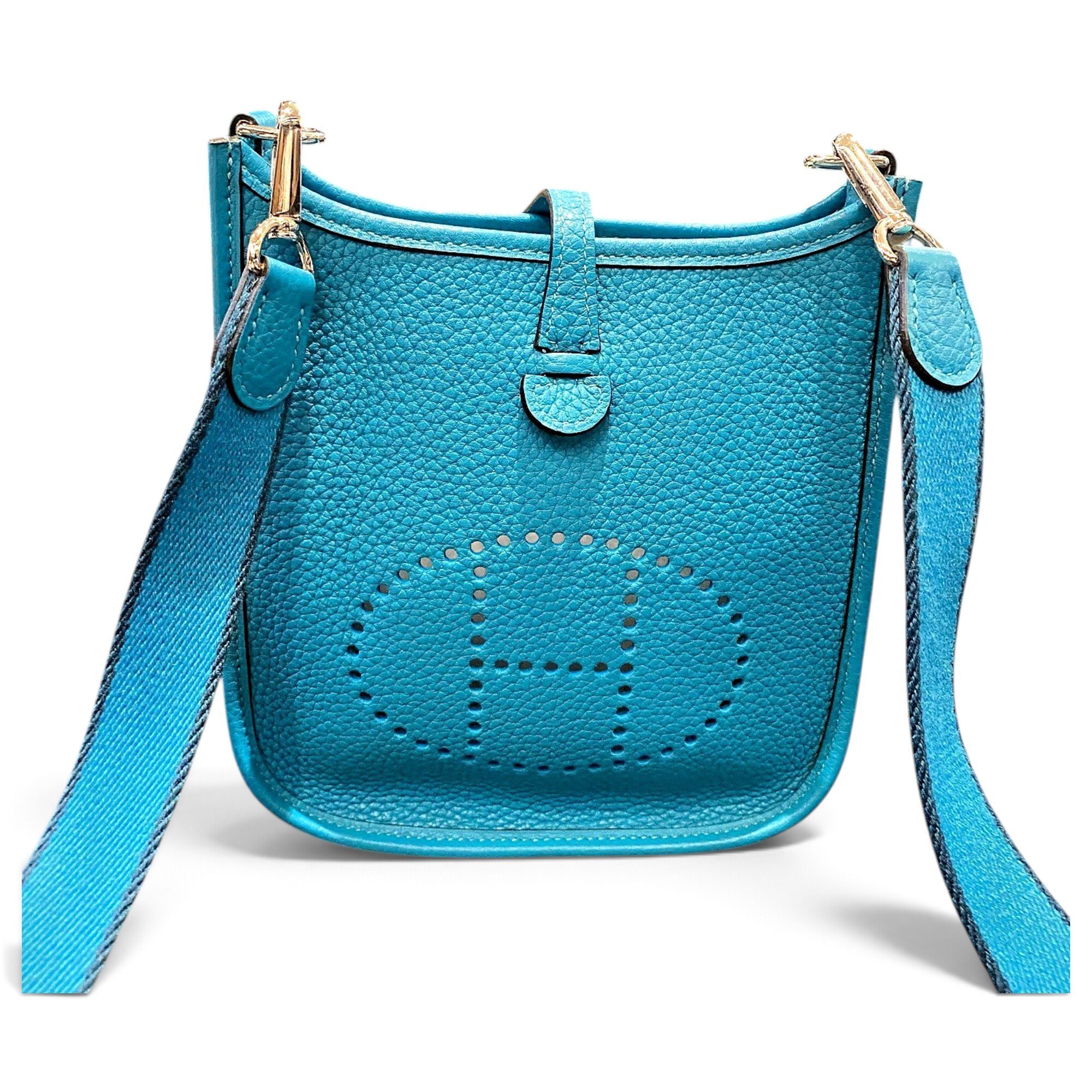 Evelyne leather handbag