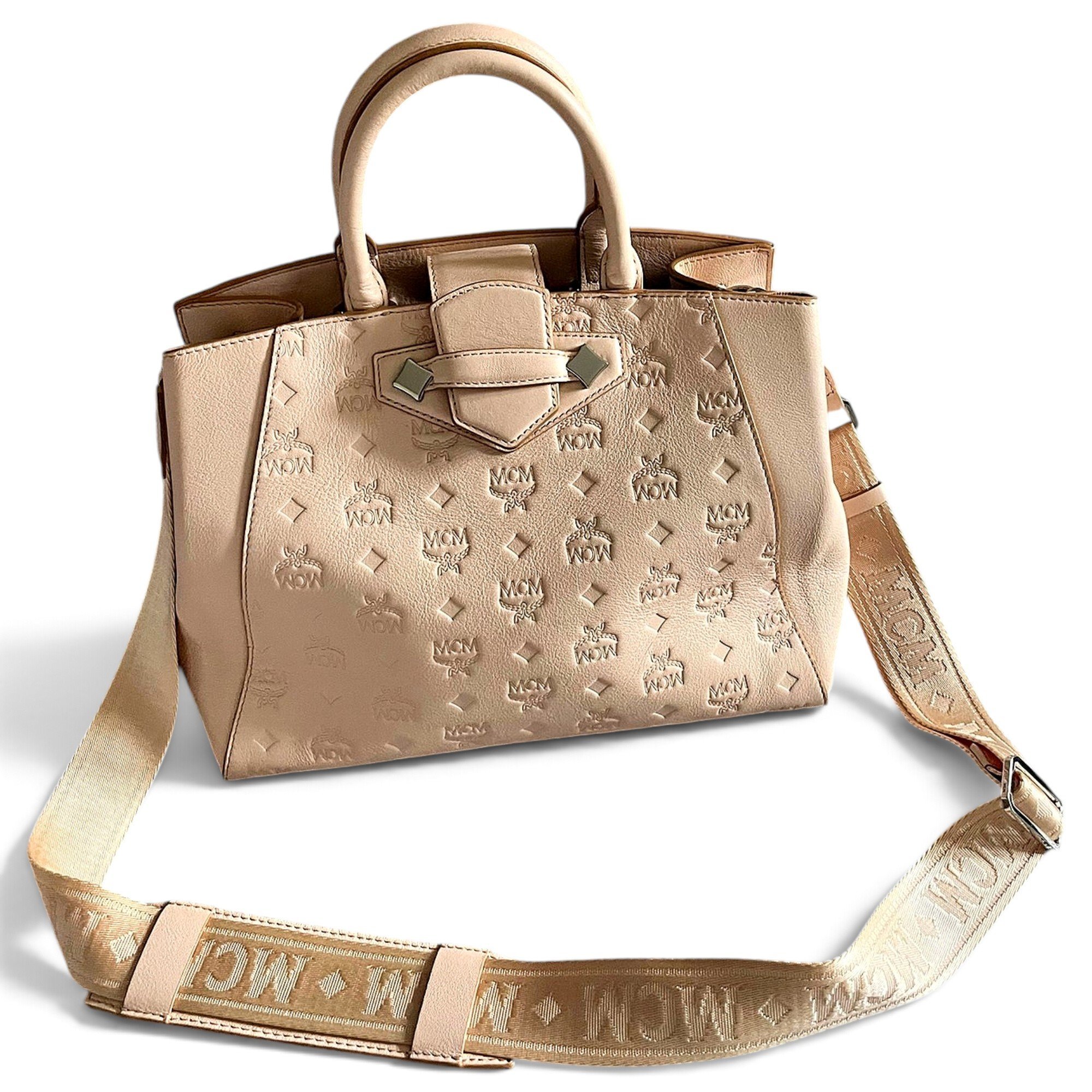 MCM Leather crossbody bag