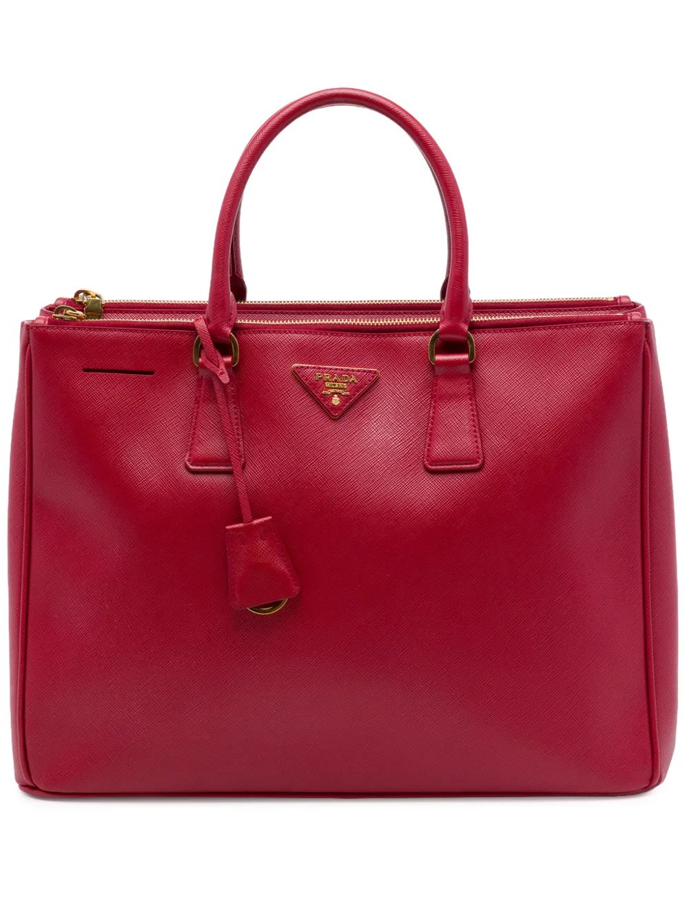 2013-2026 Large Saffiano Lux Galleria Double Zip tote bag