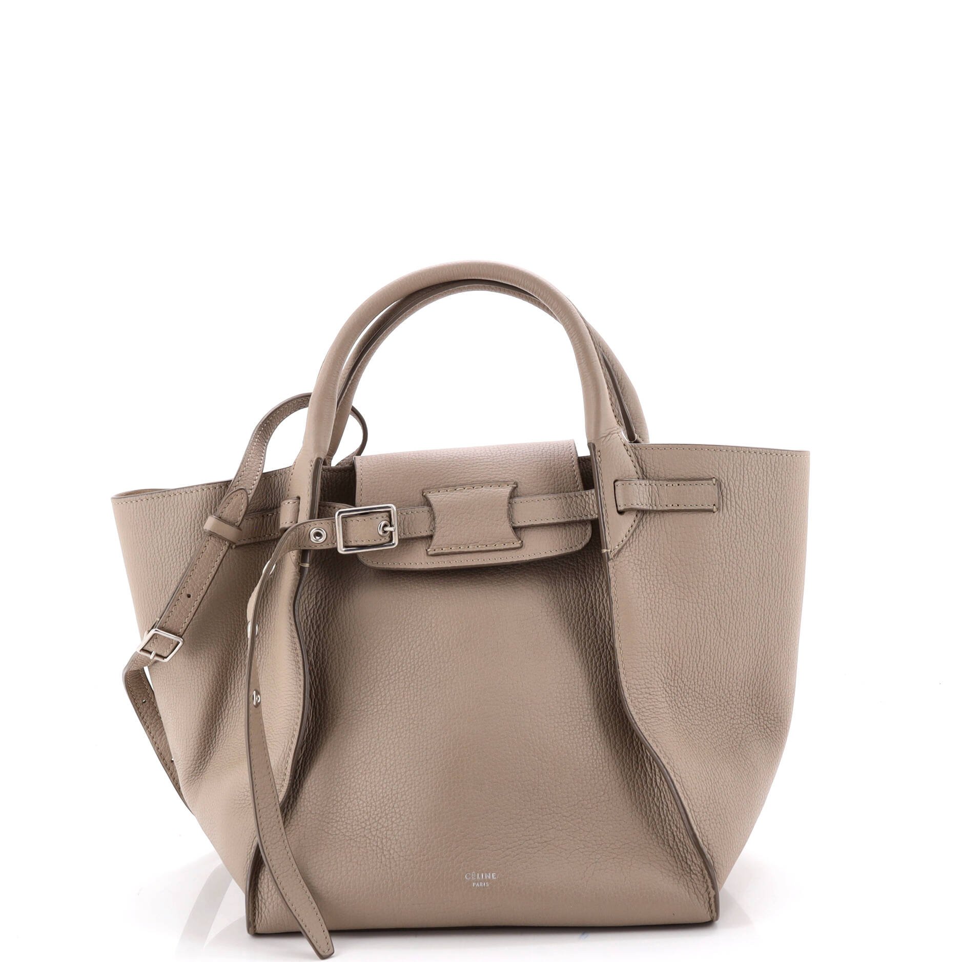 Big Bag Grained Calfskin Small