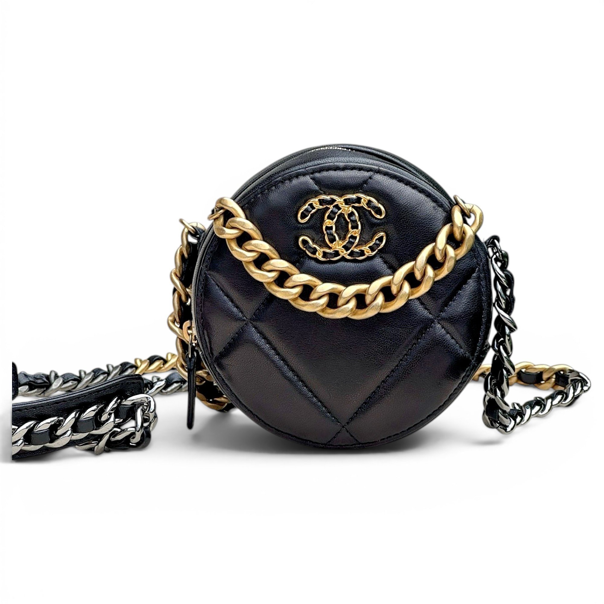 Chanel 19 leather mini bag