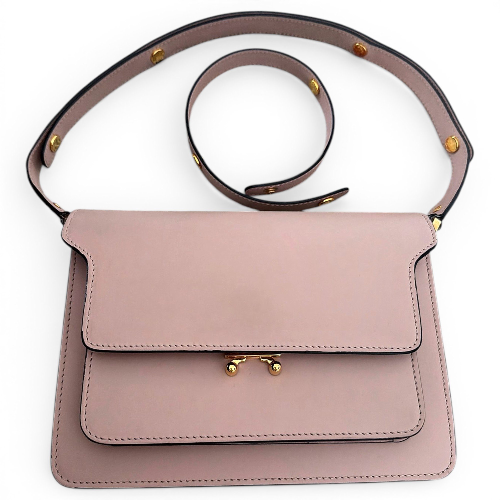 Marni Trunk leather handbag