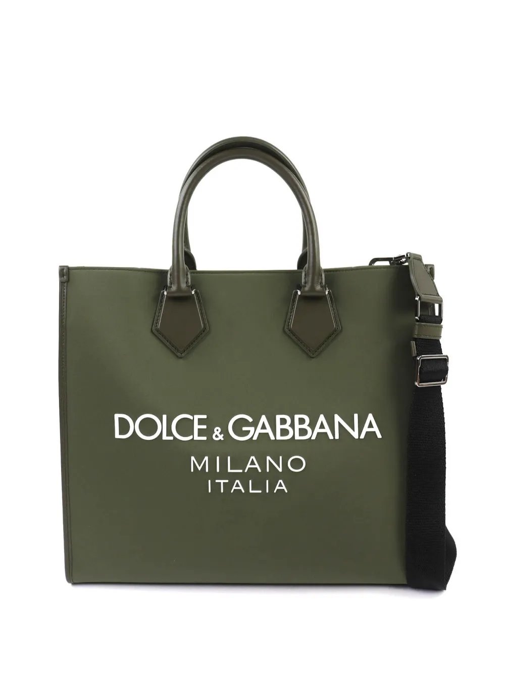 2010-2026 Large Nylon Logo Edge Shopper satchel
