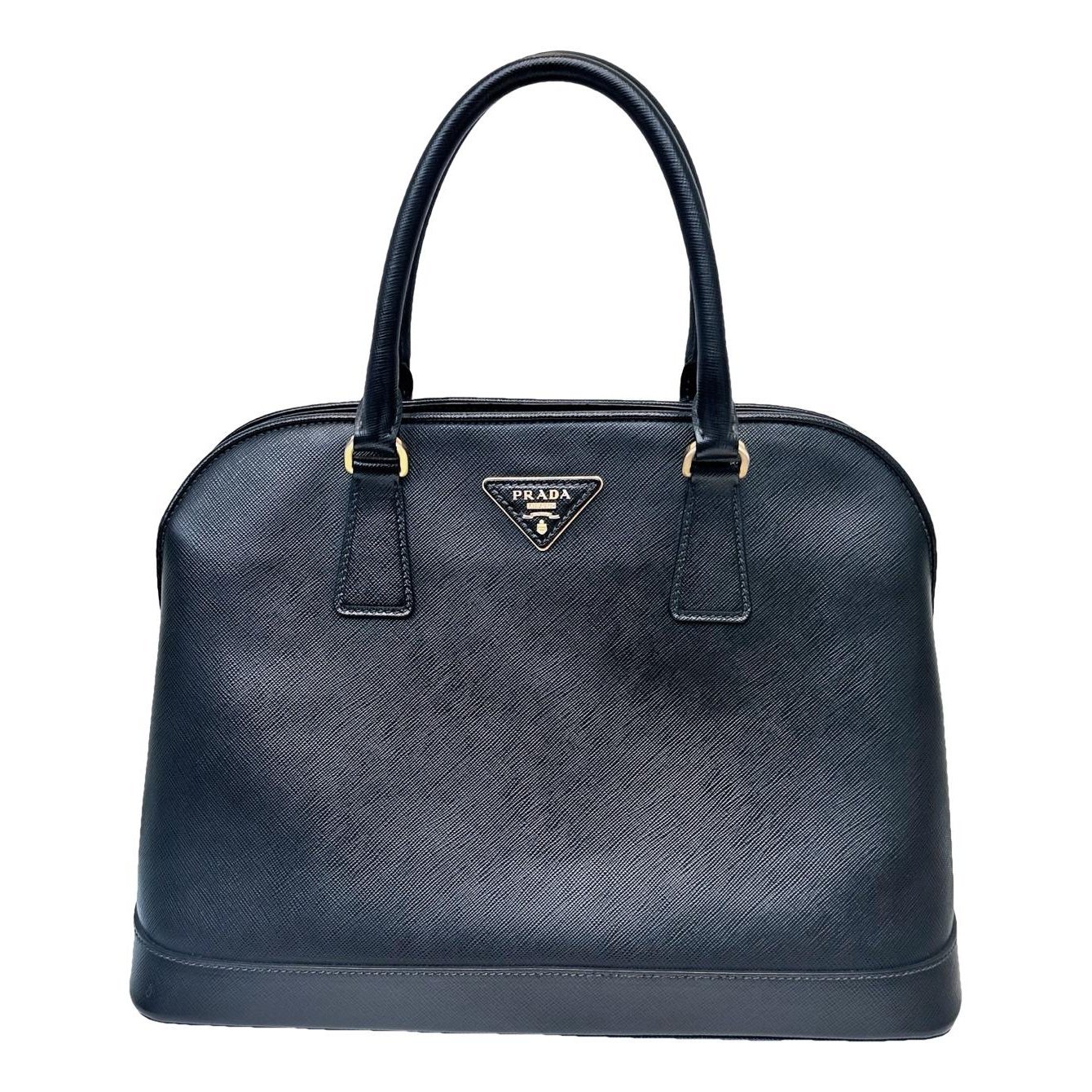Promenade leather handbag