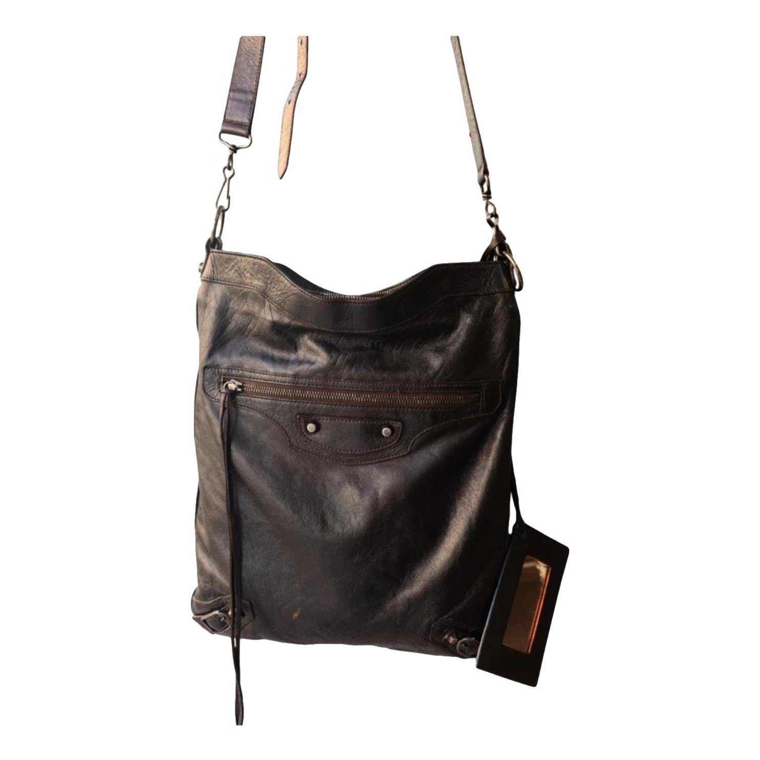 Leather handbag