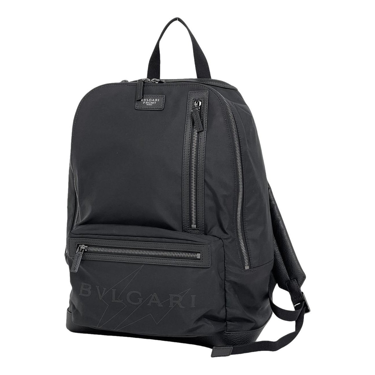 Leather backpack