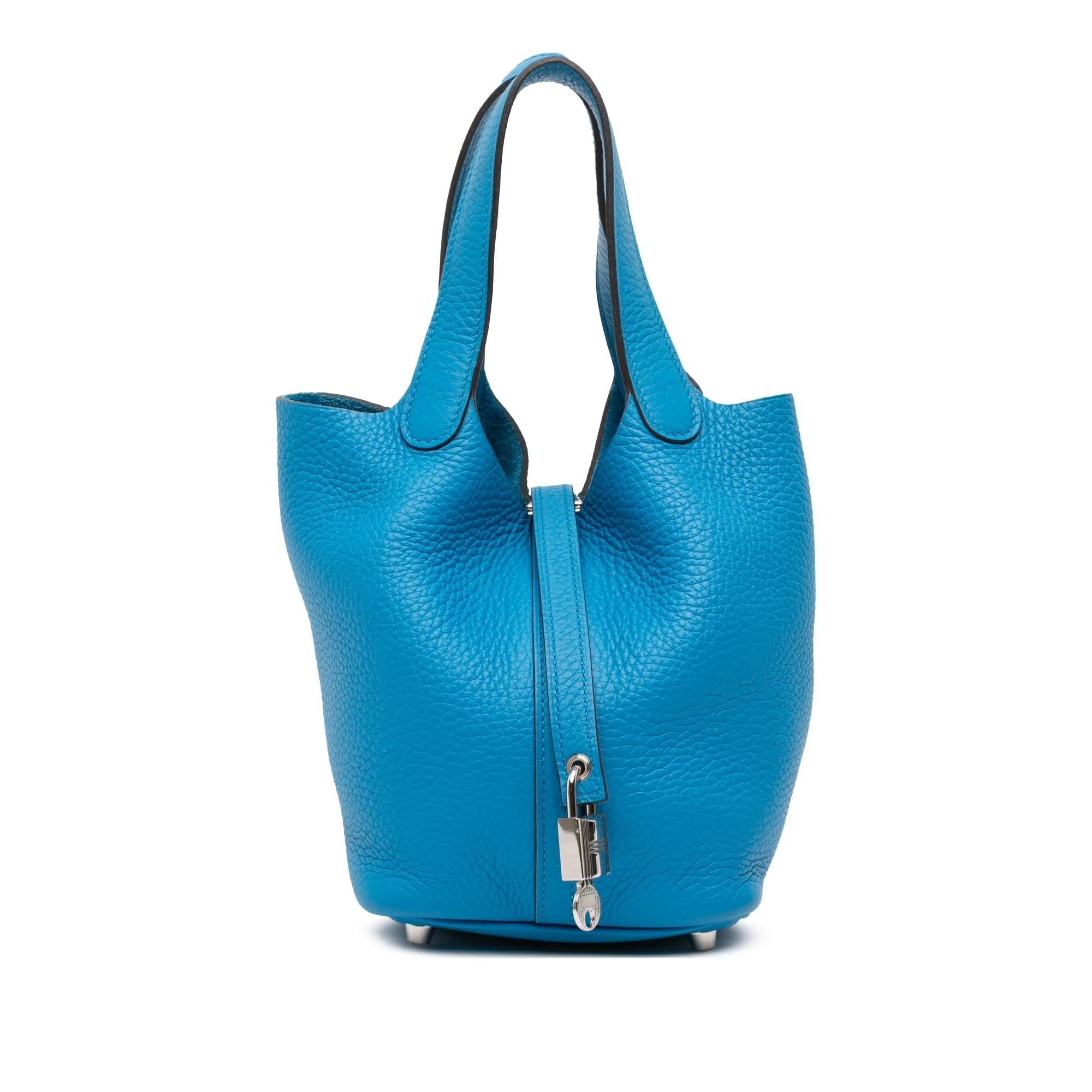 Picotin pony-style calfskin handbag