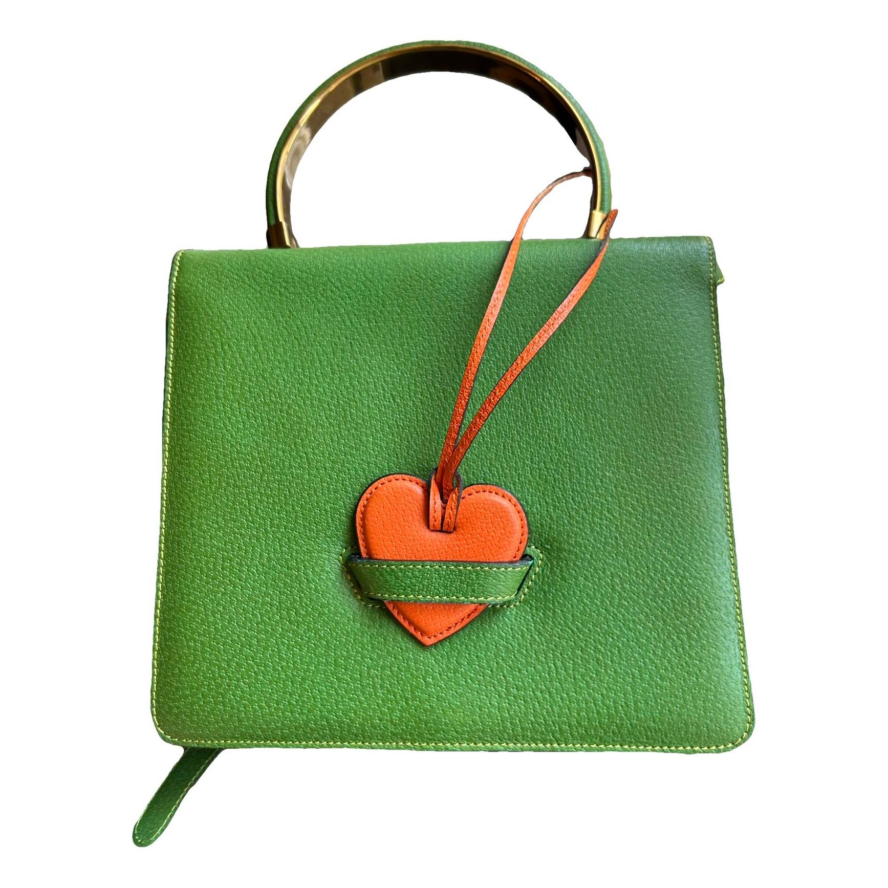 Leather handbag