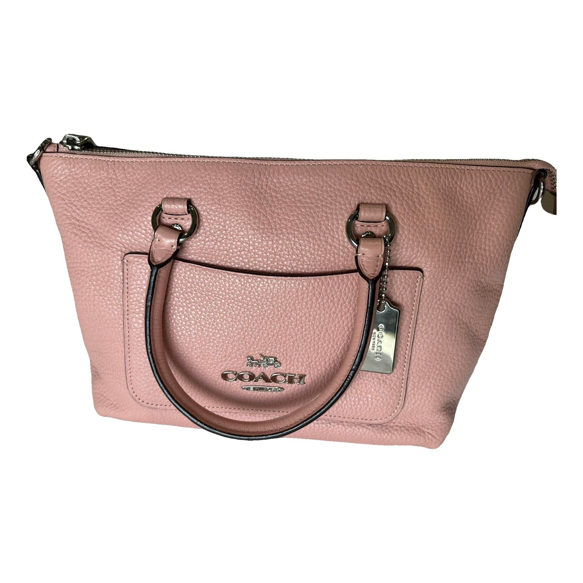 Leather tote