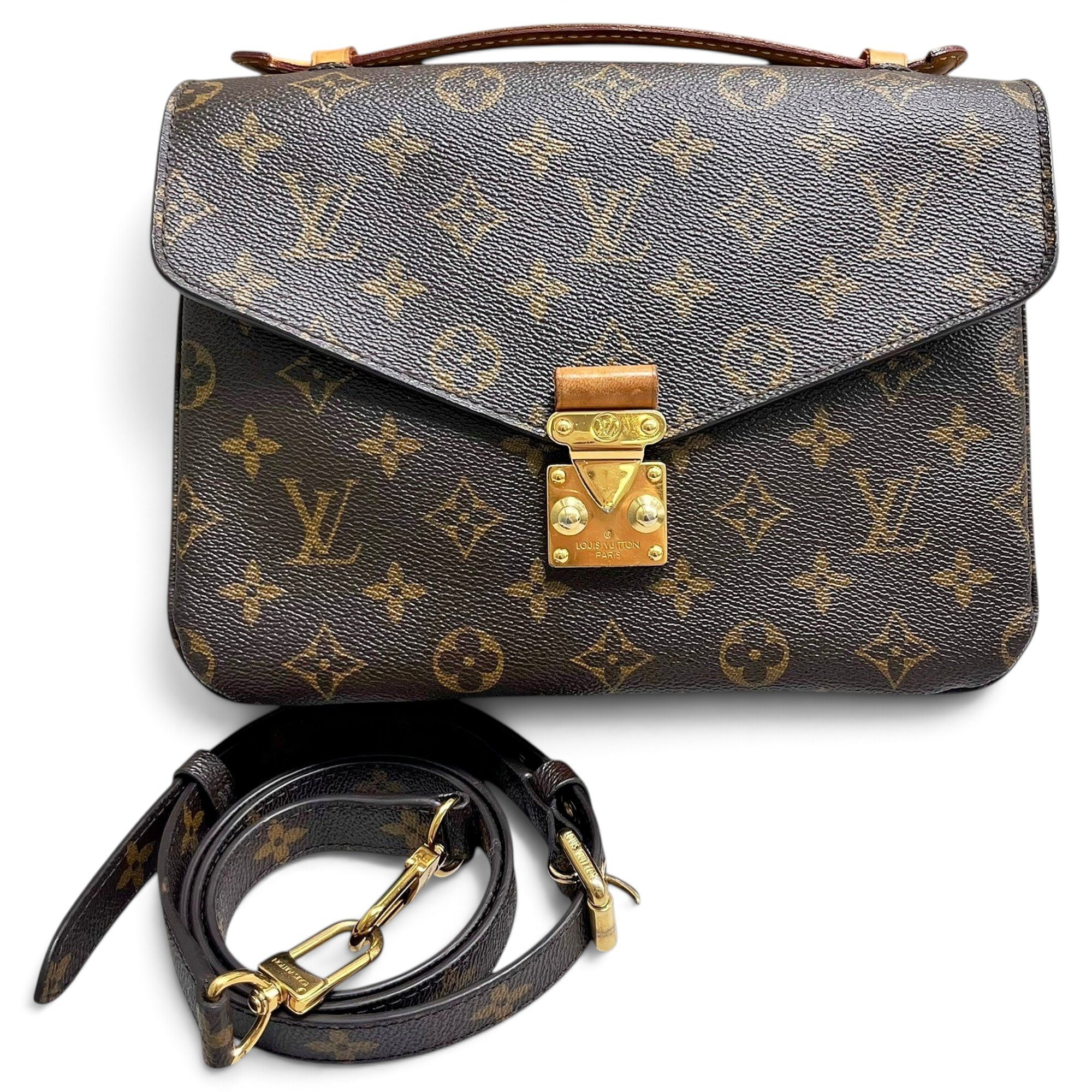 Metis leather handbag