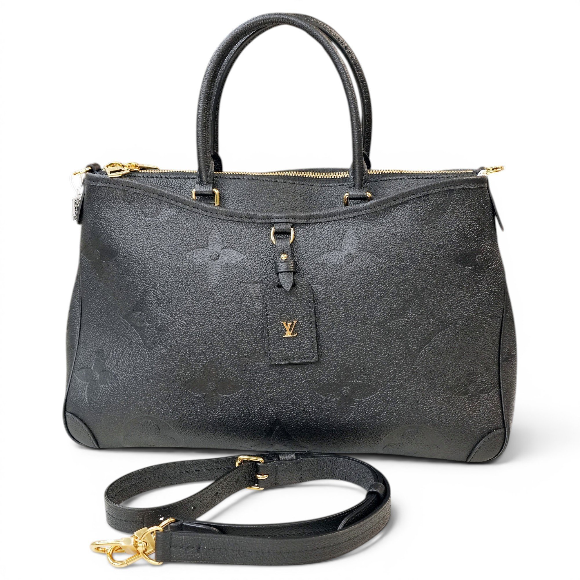 Leather tote