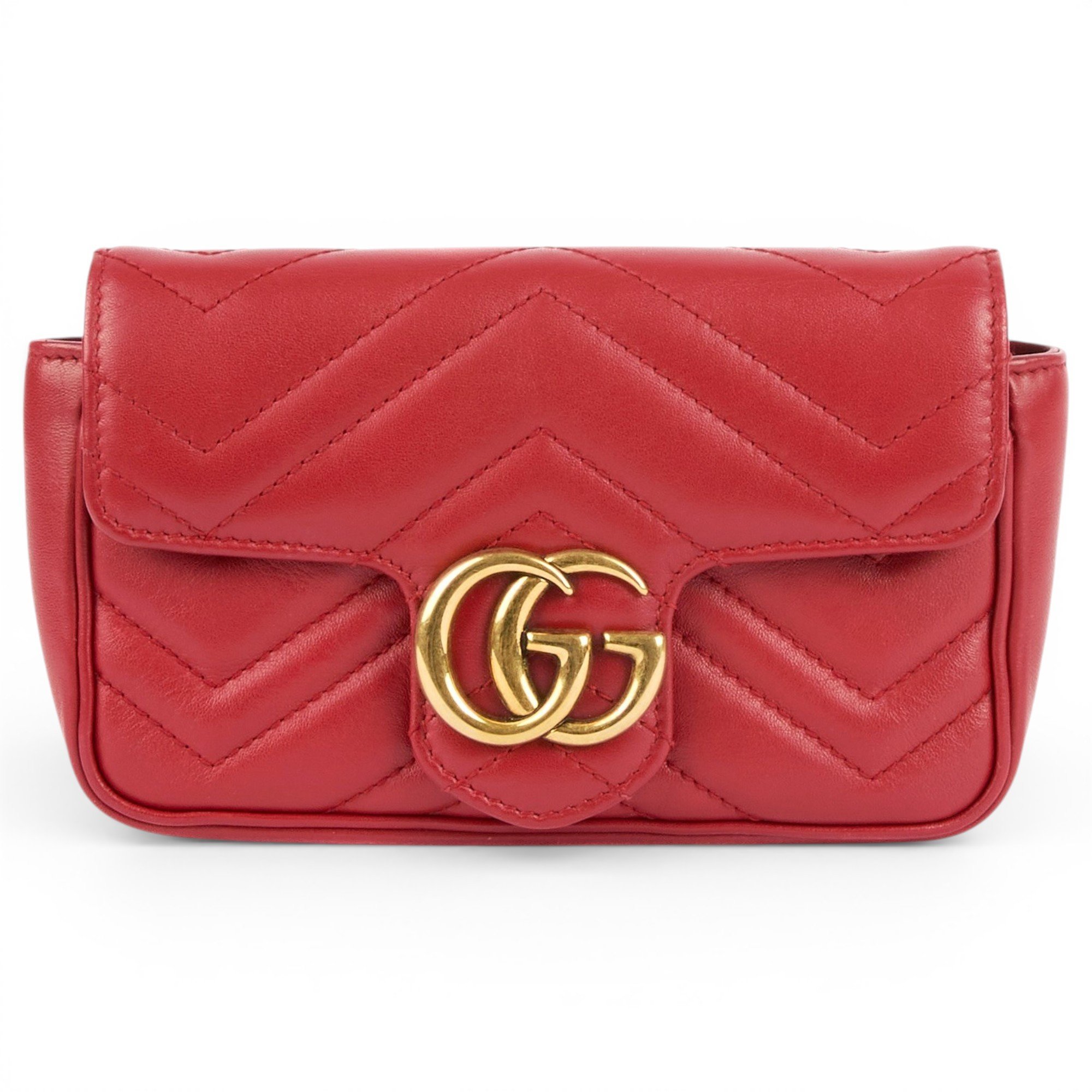 GG Marmont Flap leather crossbody bag