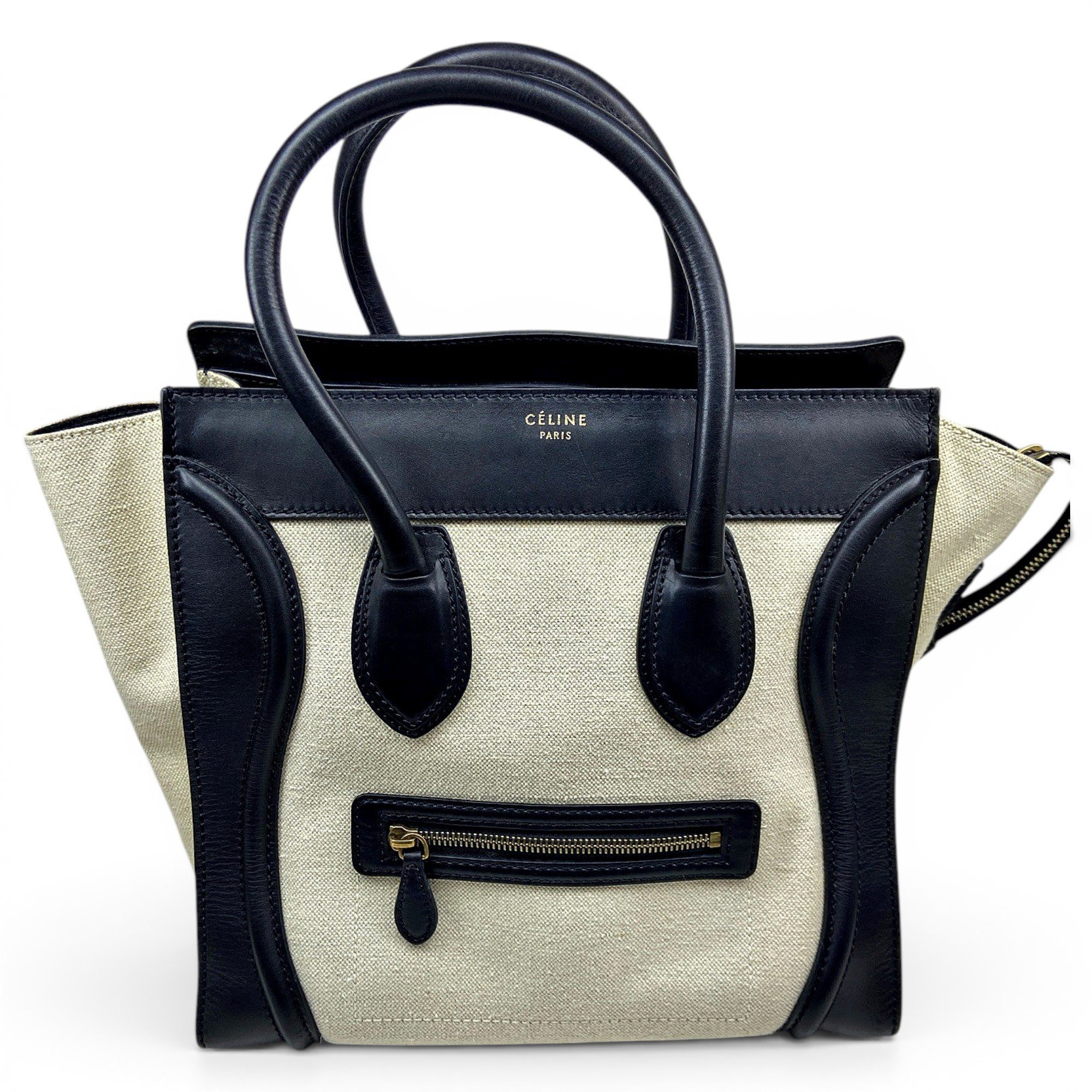 Luggage leather handbag