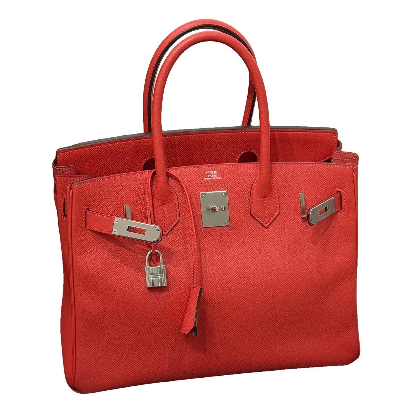 Birkin 30 leather handbag
