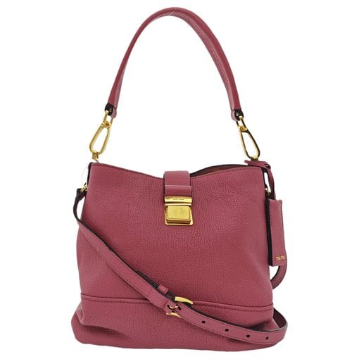 Leather handbag