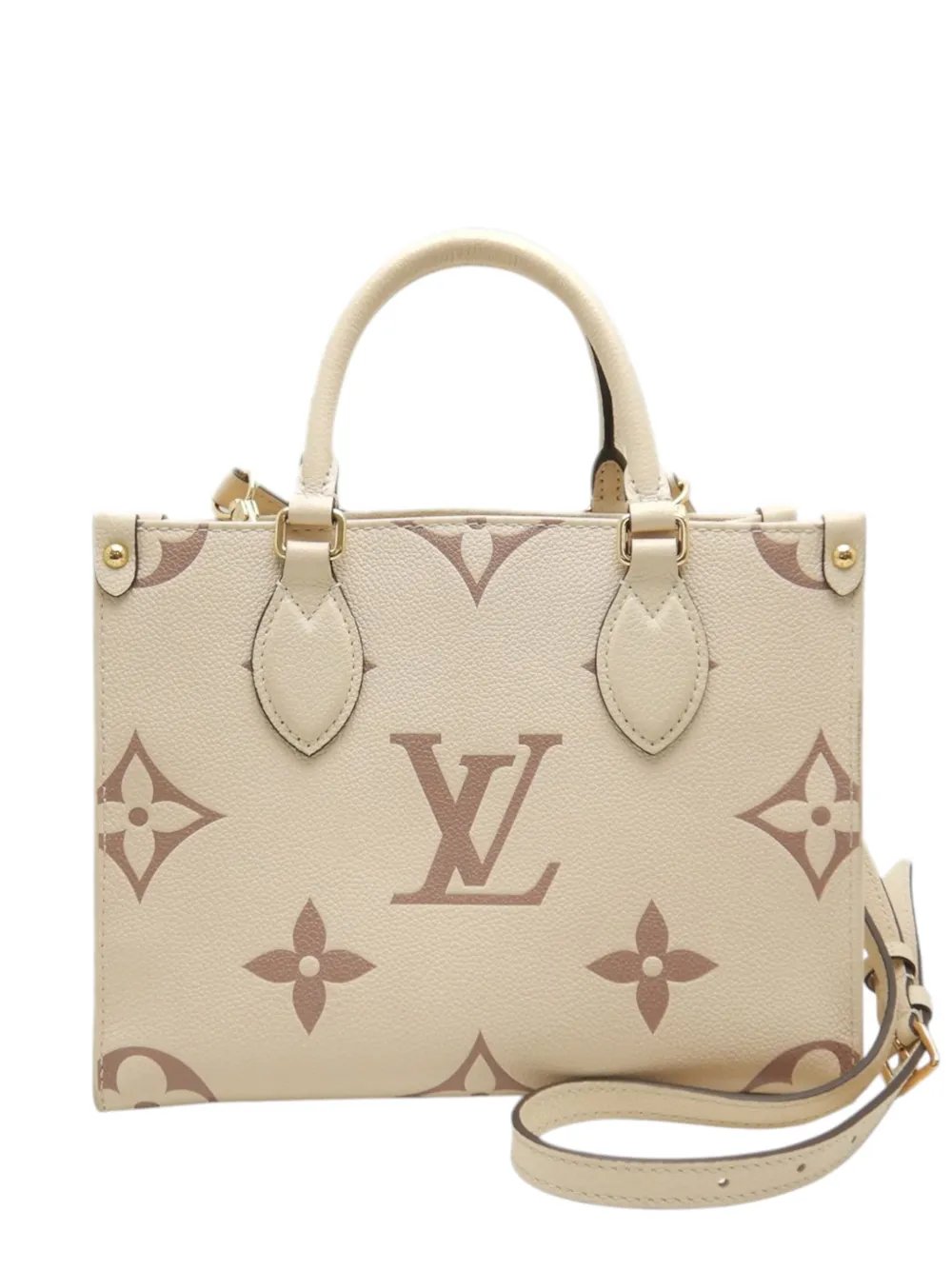 2020 Bicolor Monogram Empreinte Giant Onthego PM satchel