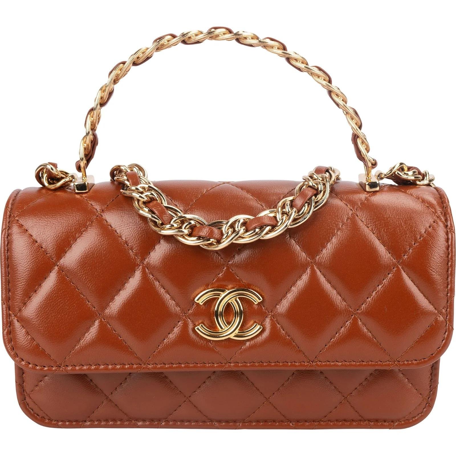 Wallet On Chain Timeless/Classique leather crossbody bag