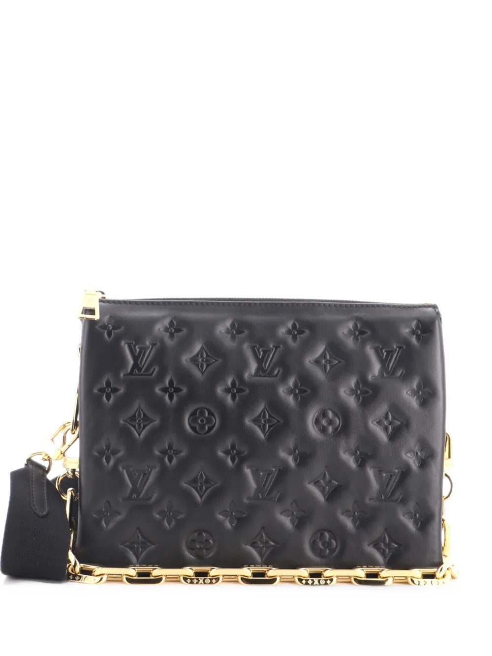 Coussin Bag Monogram Embossed Lambskin PM crossbody bag