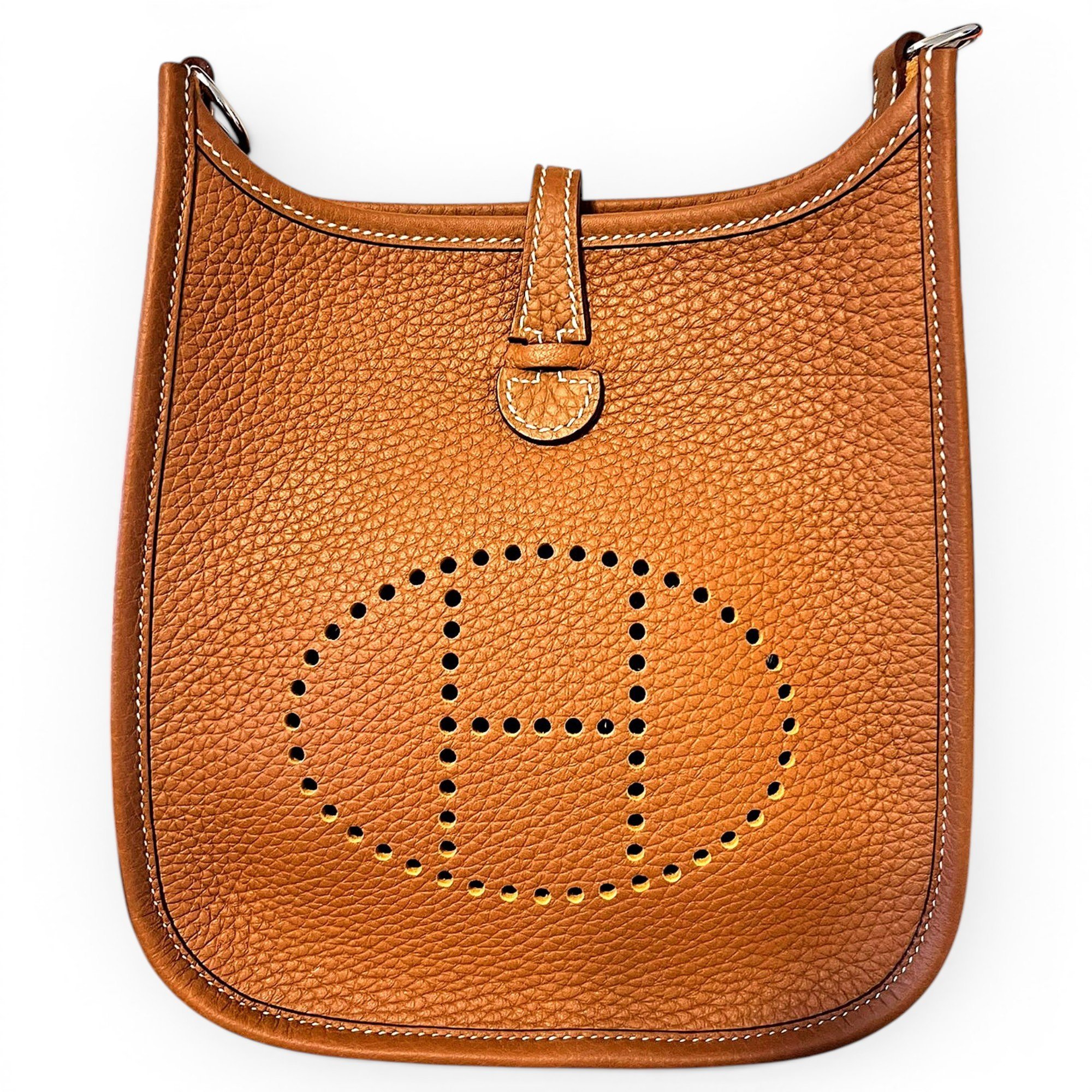 Evelyne leather crossbody bag