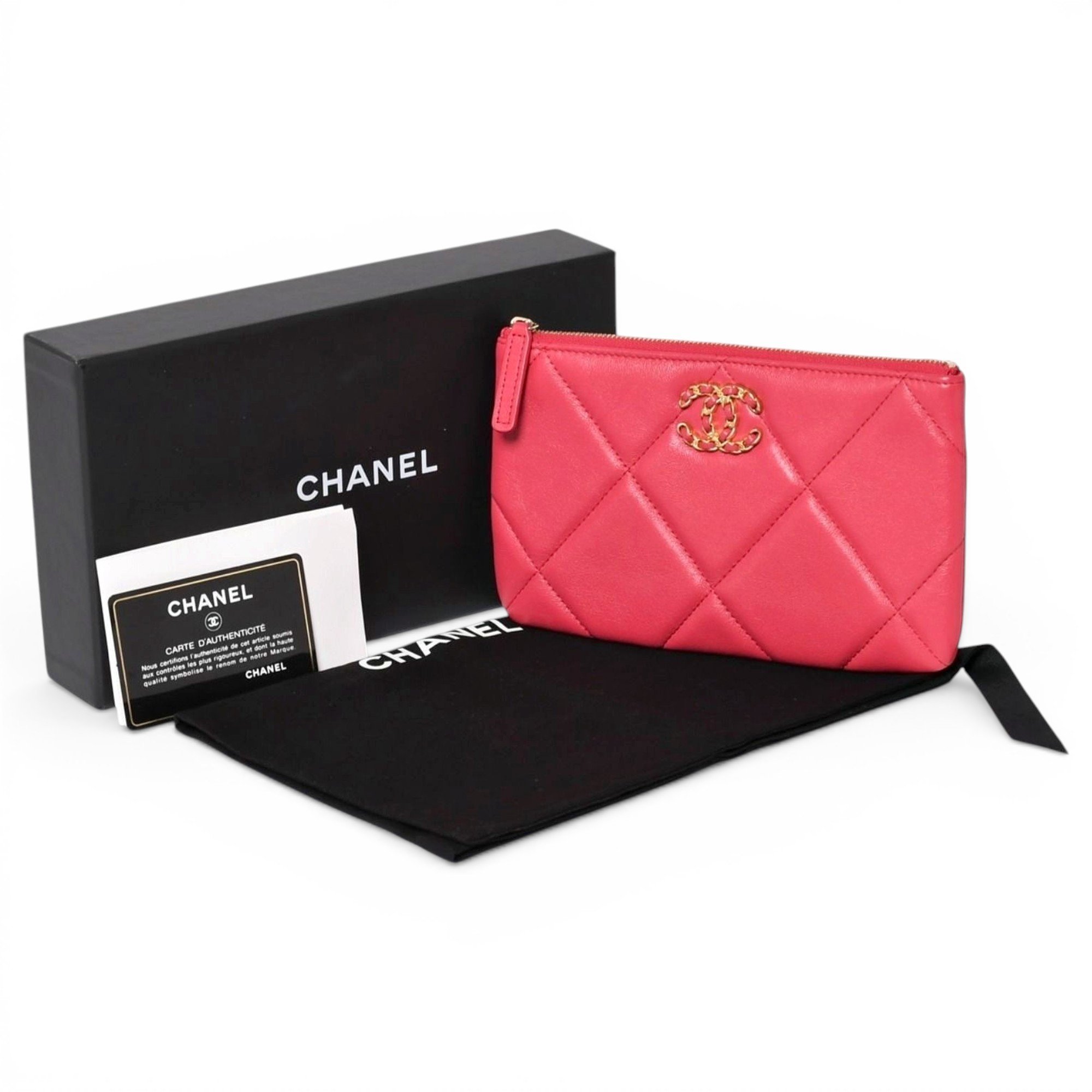 Chanel 19 leather mini bag