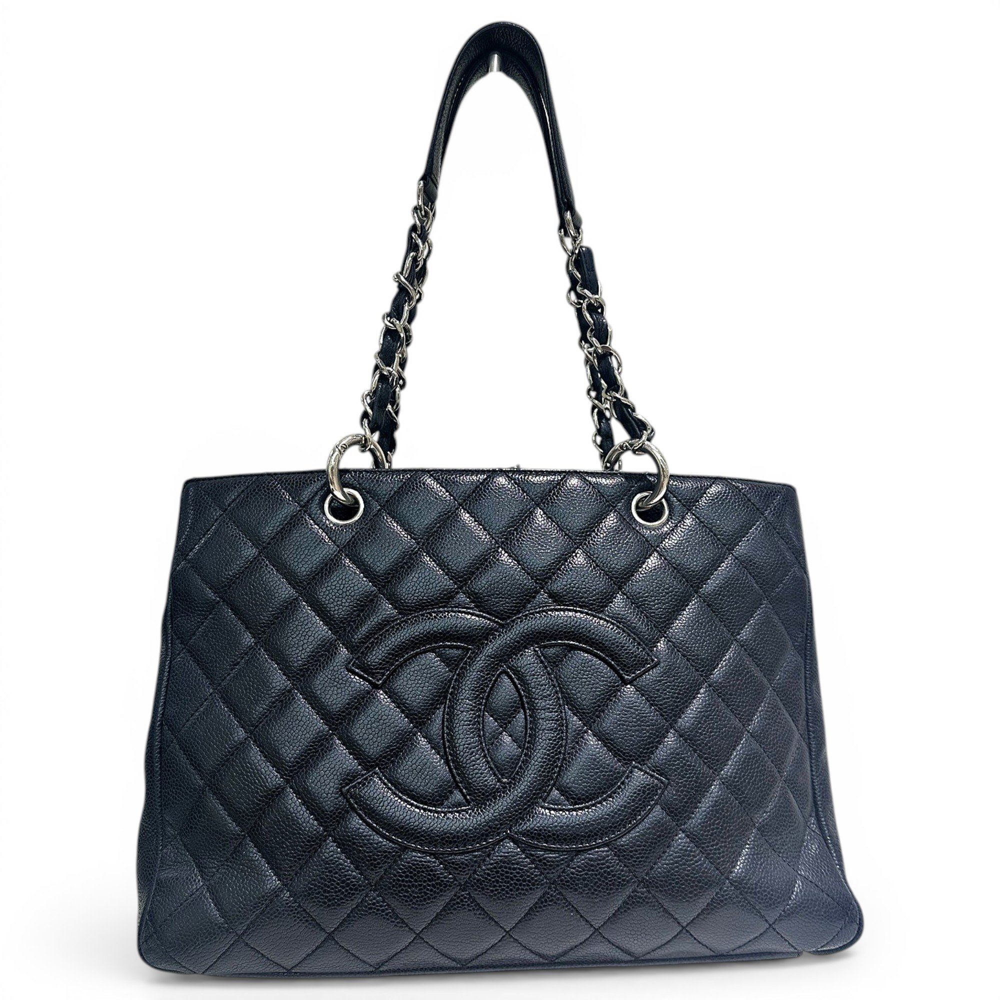 Grand shopping leather tote