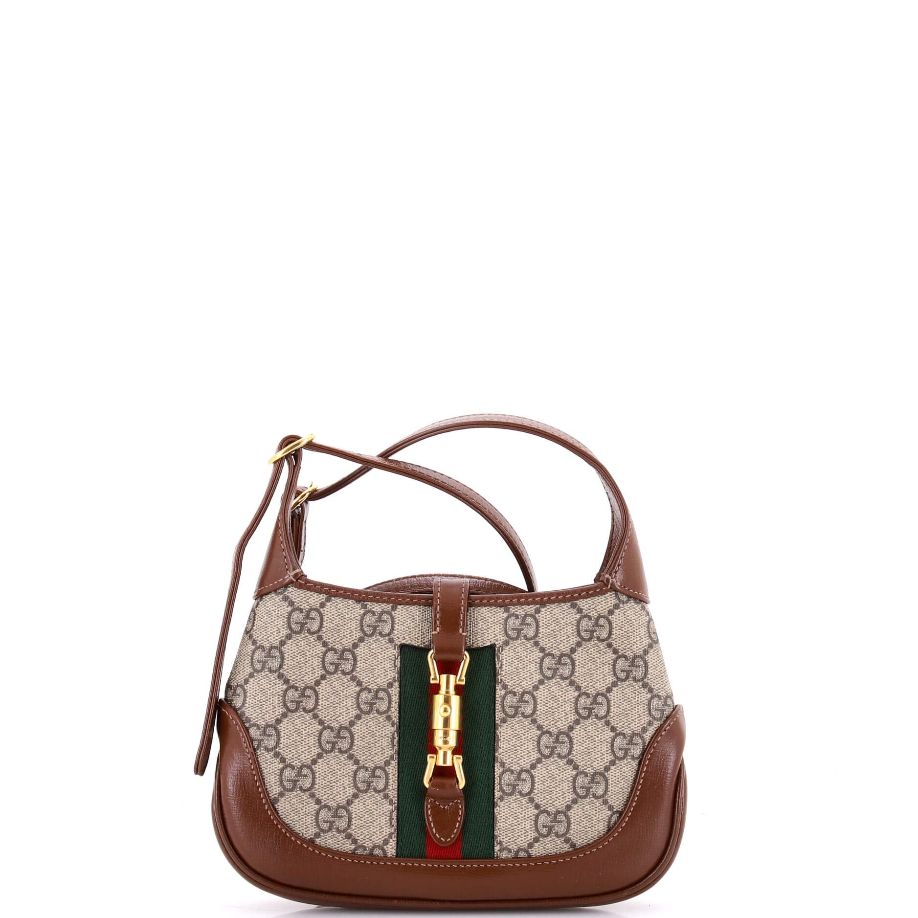 Gucci Jackie 1961 Hobo GG Coated Canvas Mini