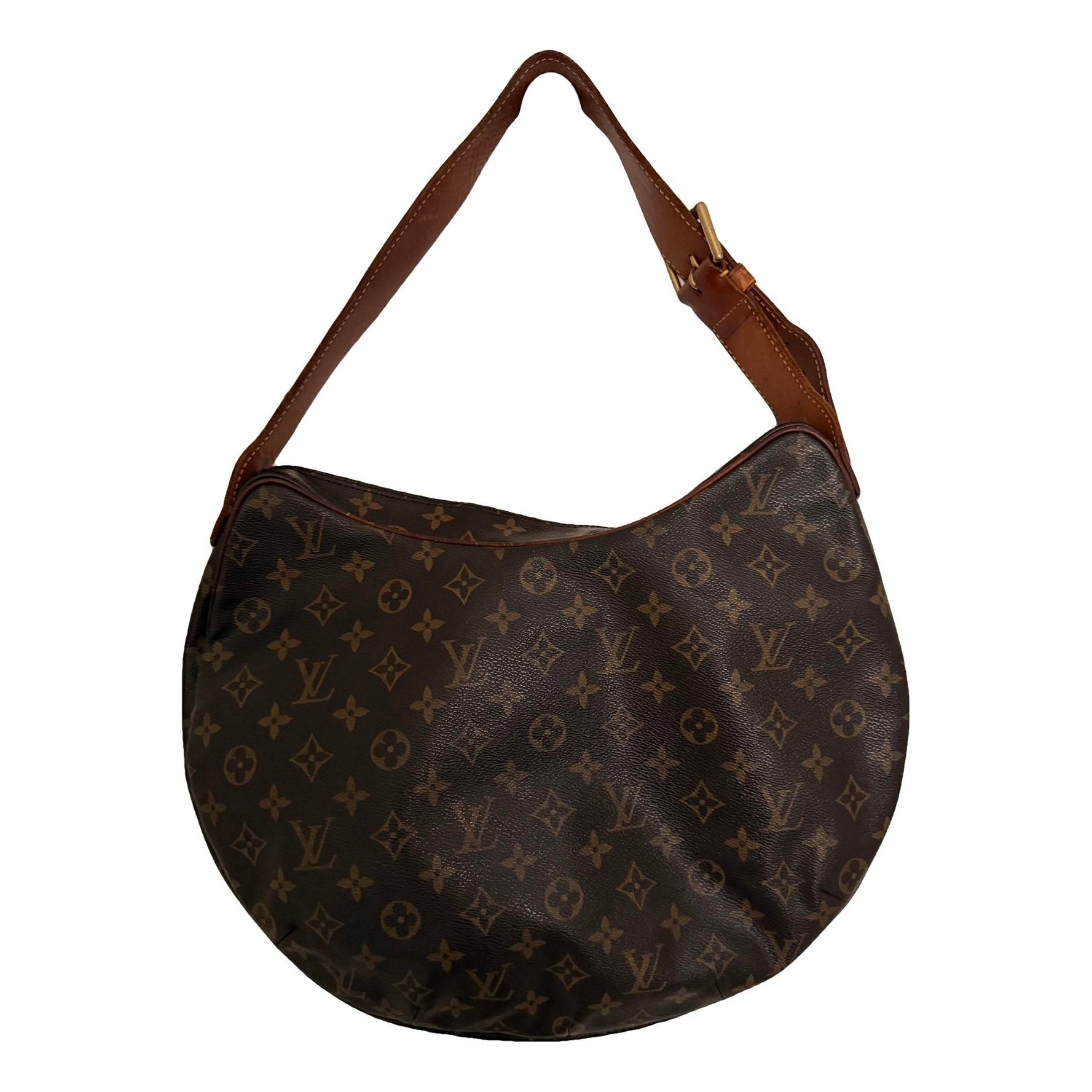 Croissant cloth handbag
