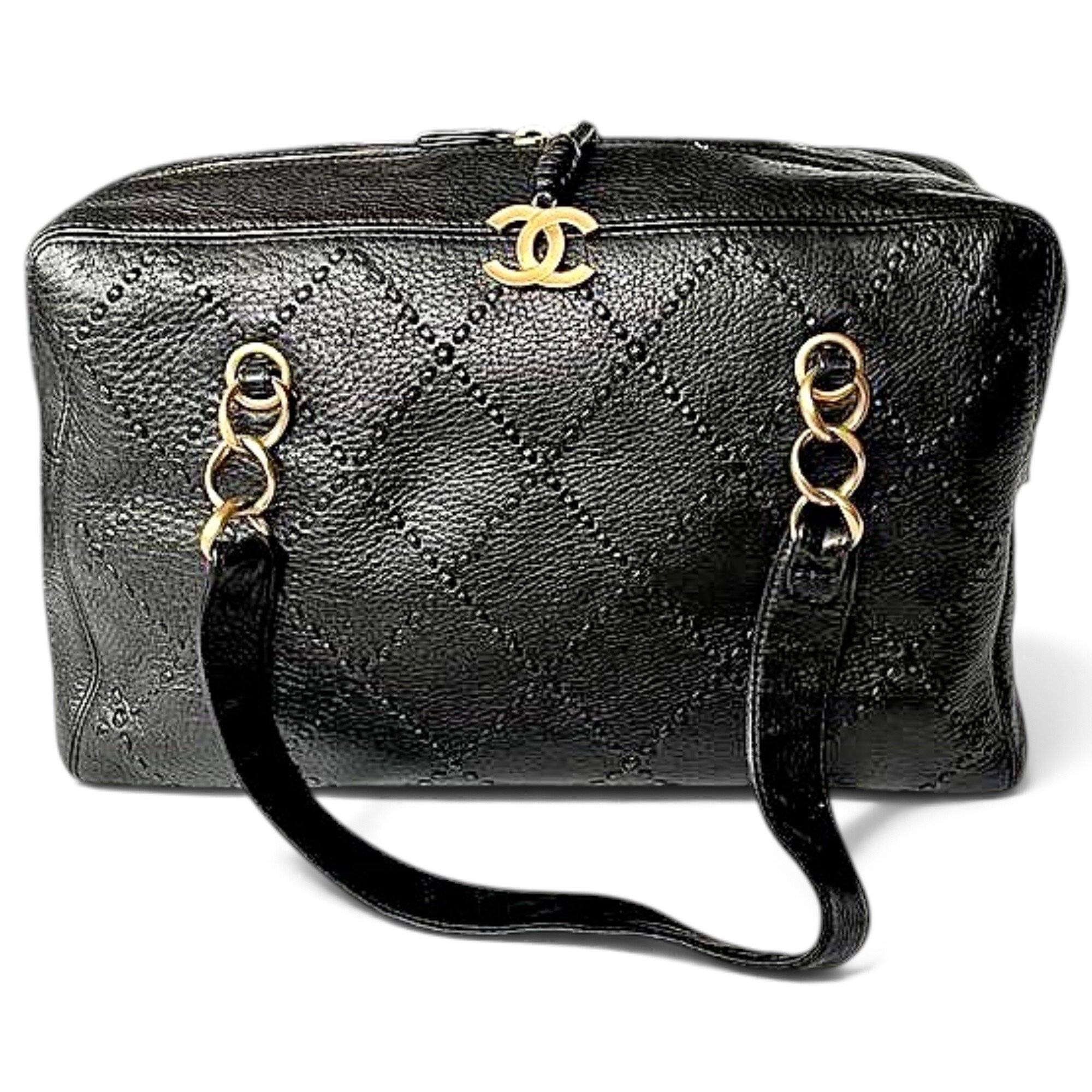 Wild Stitch leather bowling bag