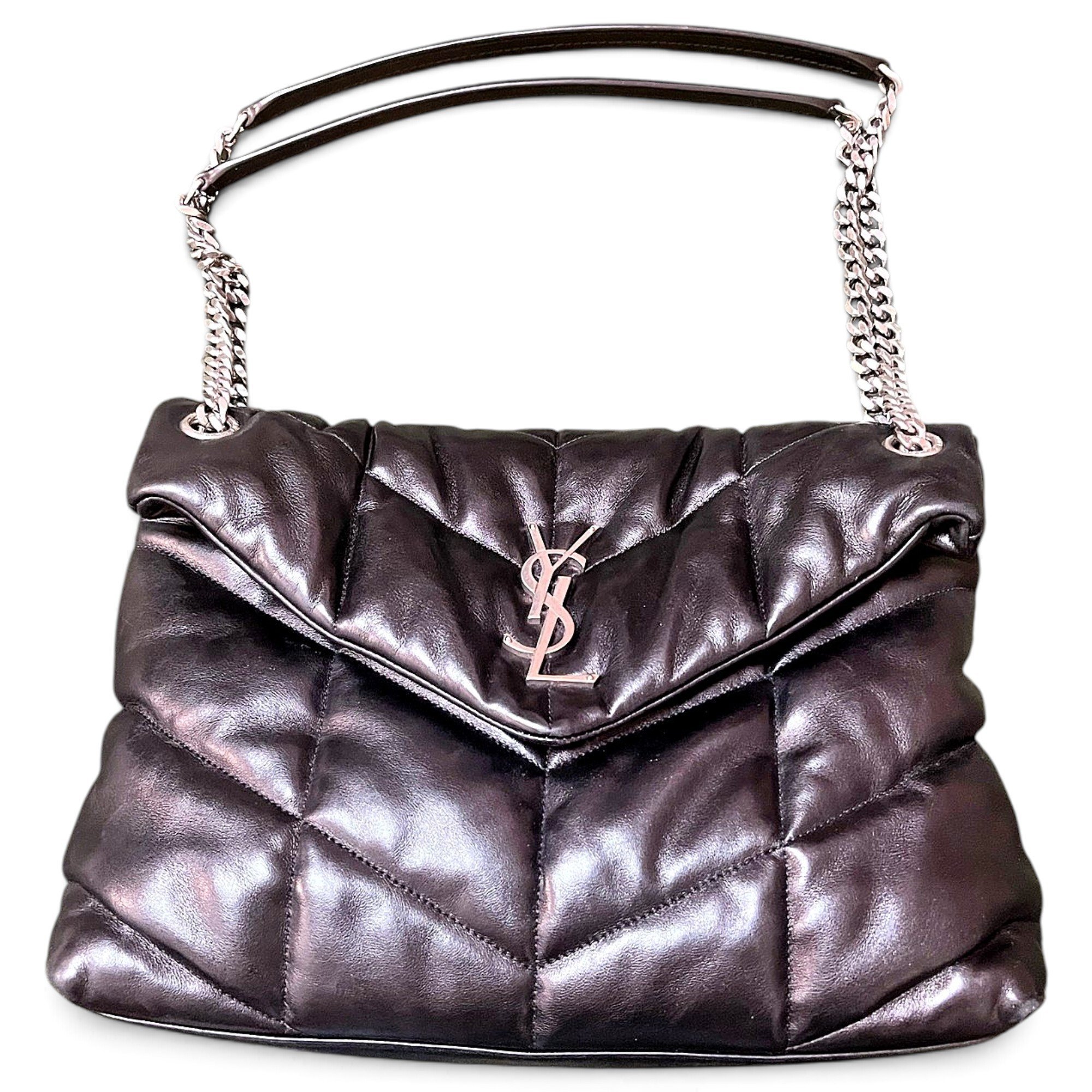 Loulou Puffer leather handbag
