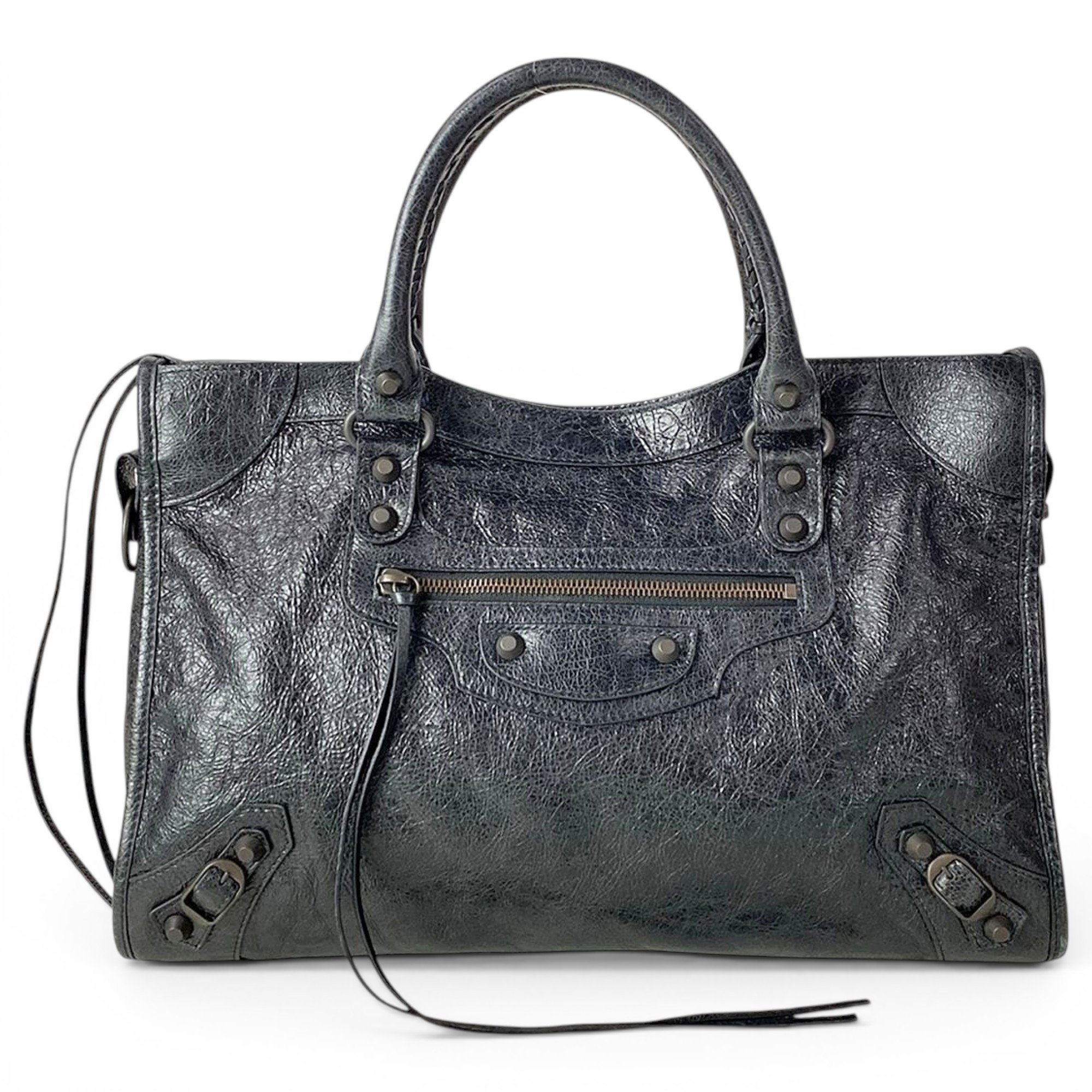 Balenciaga City leather handbag