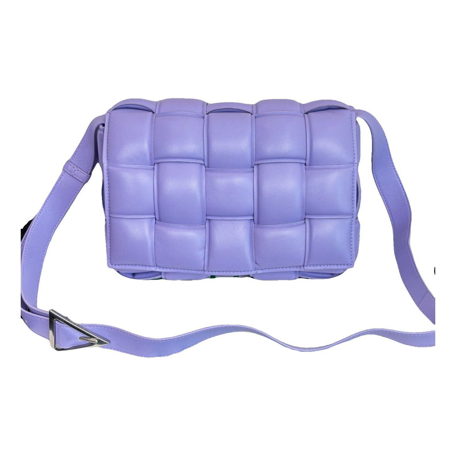 Cassette Padded leather handbag