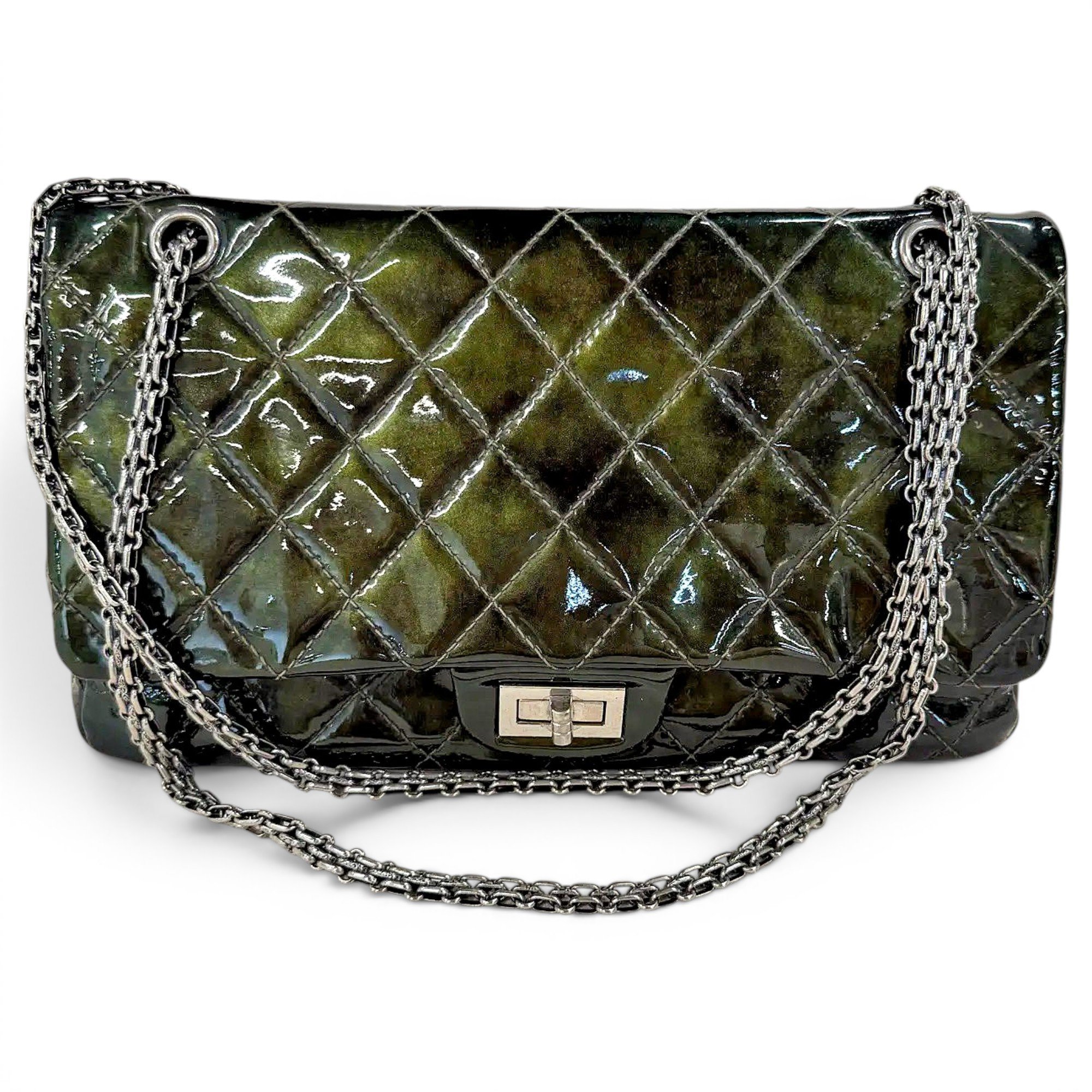 2.55 patent leather crossbody bag