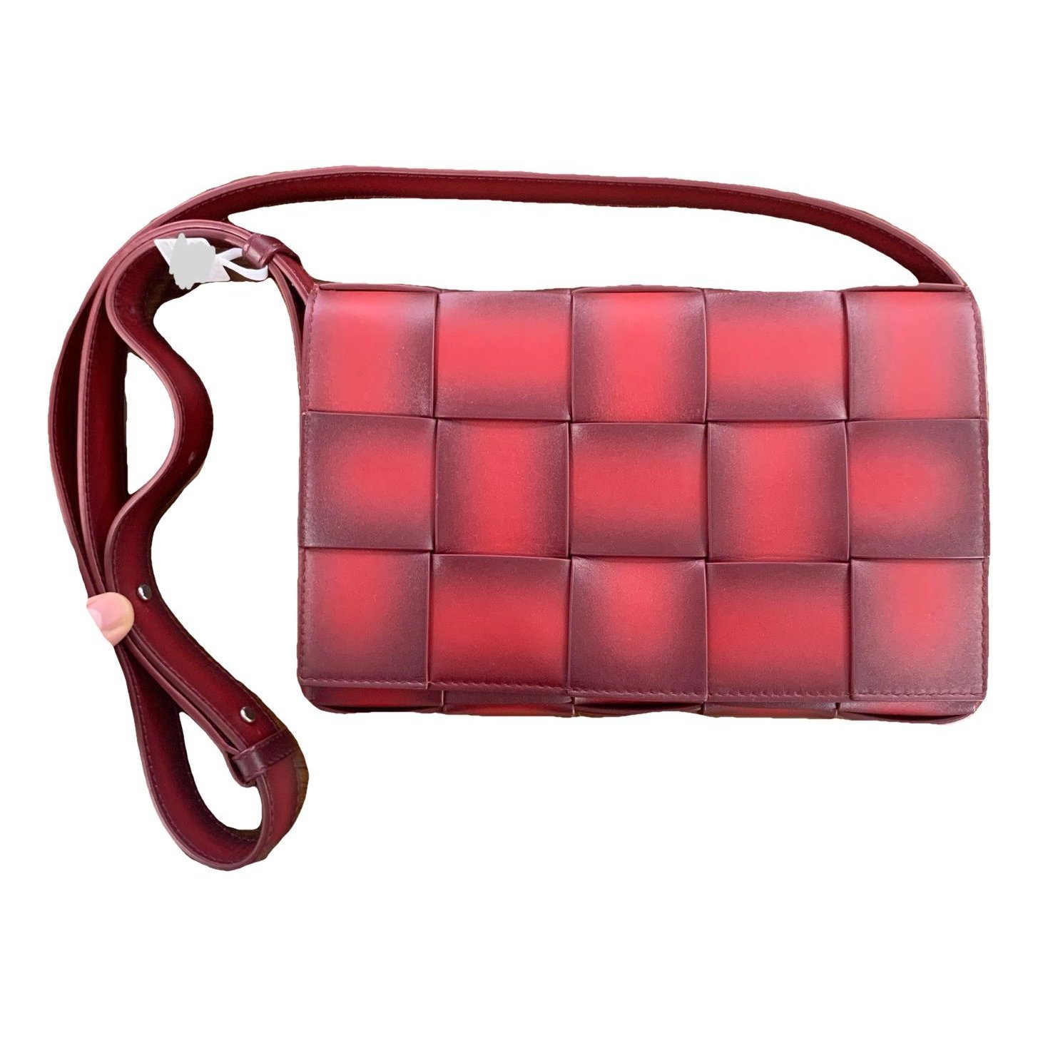 Cassette leather handbag