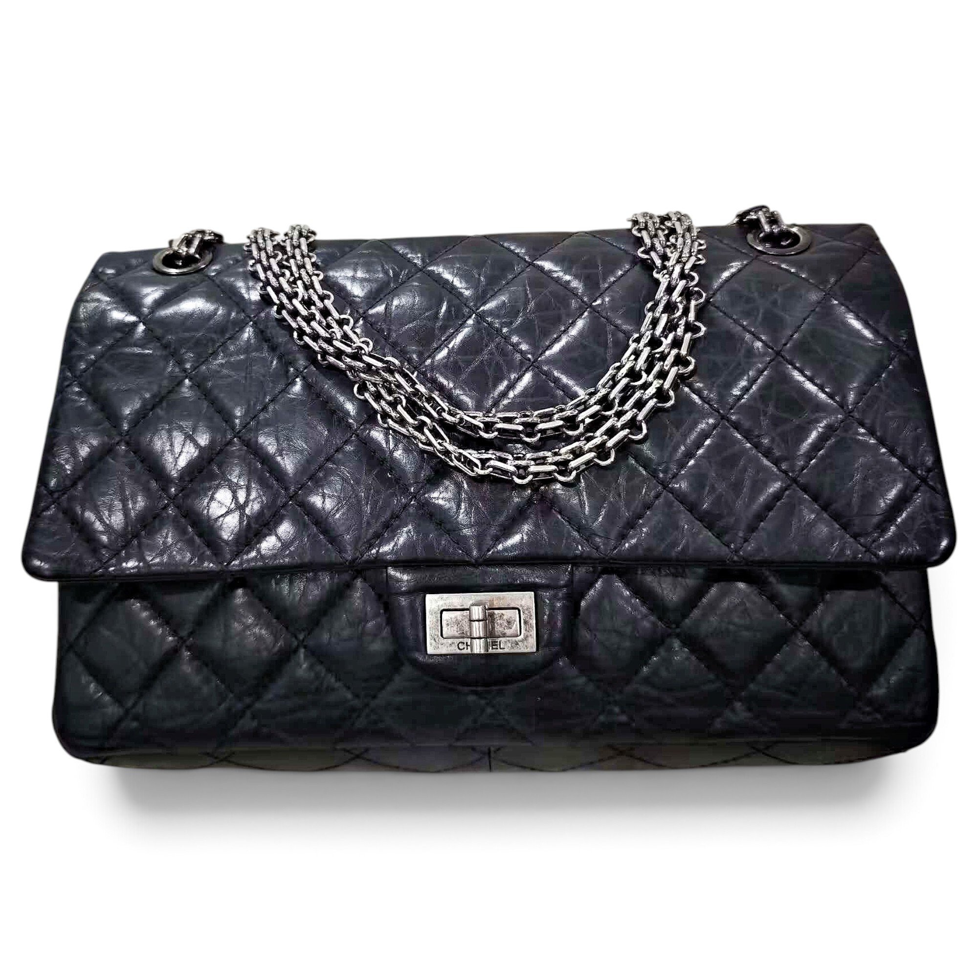 2.55 leather handbag
