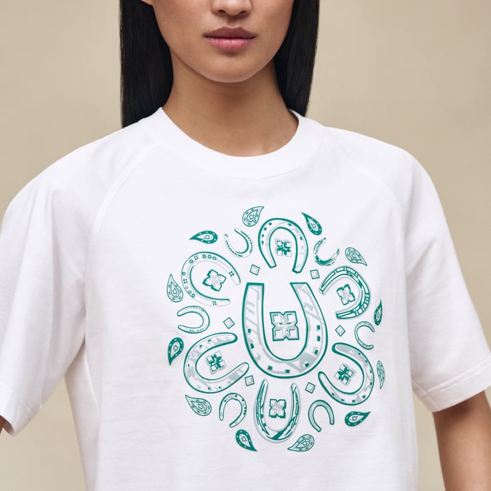 Blanc Maxi Printed T-shirt