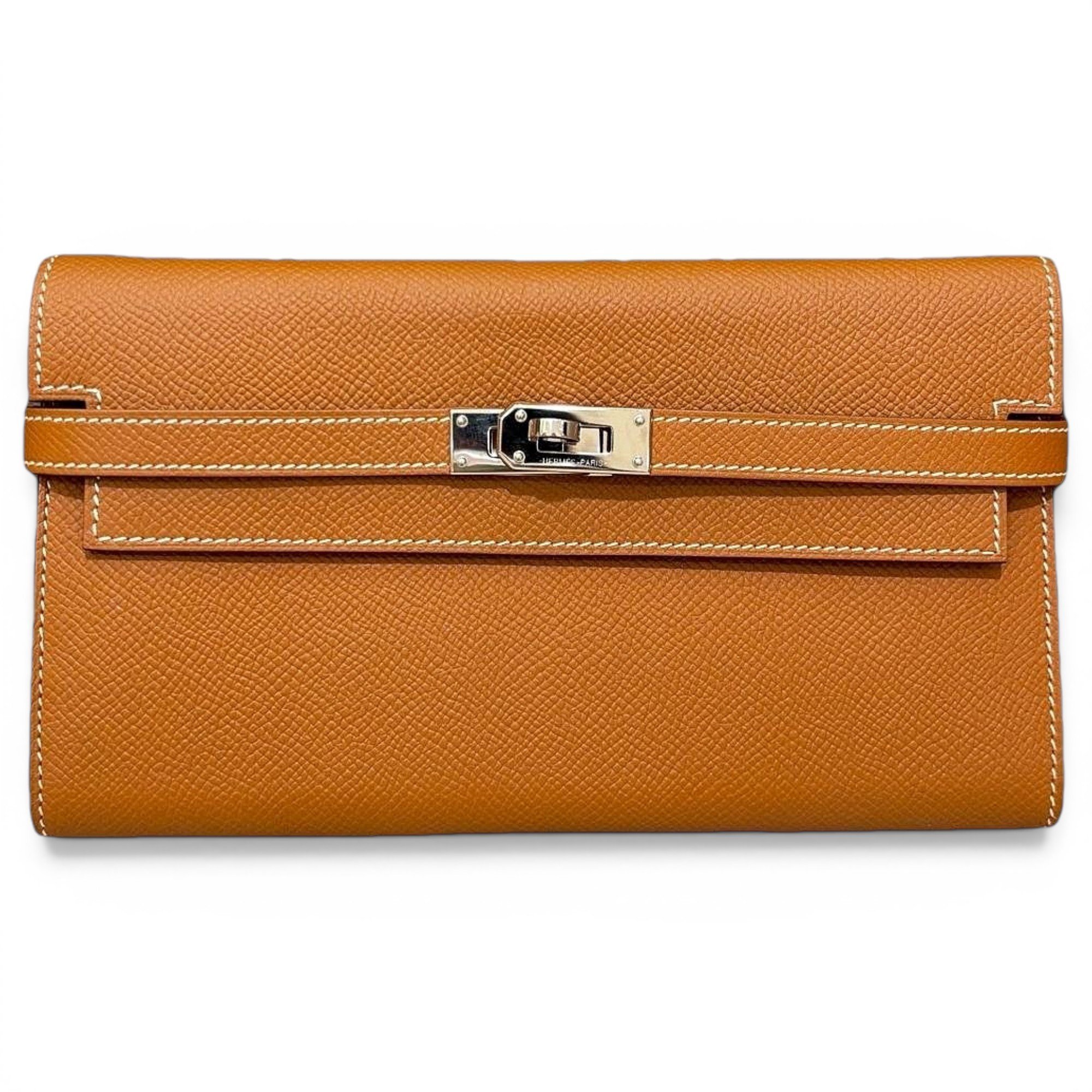 Kelly to go leather clutch bag