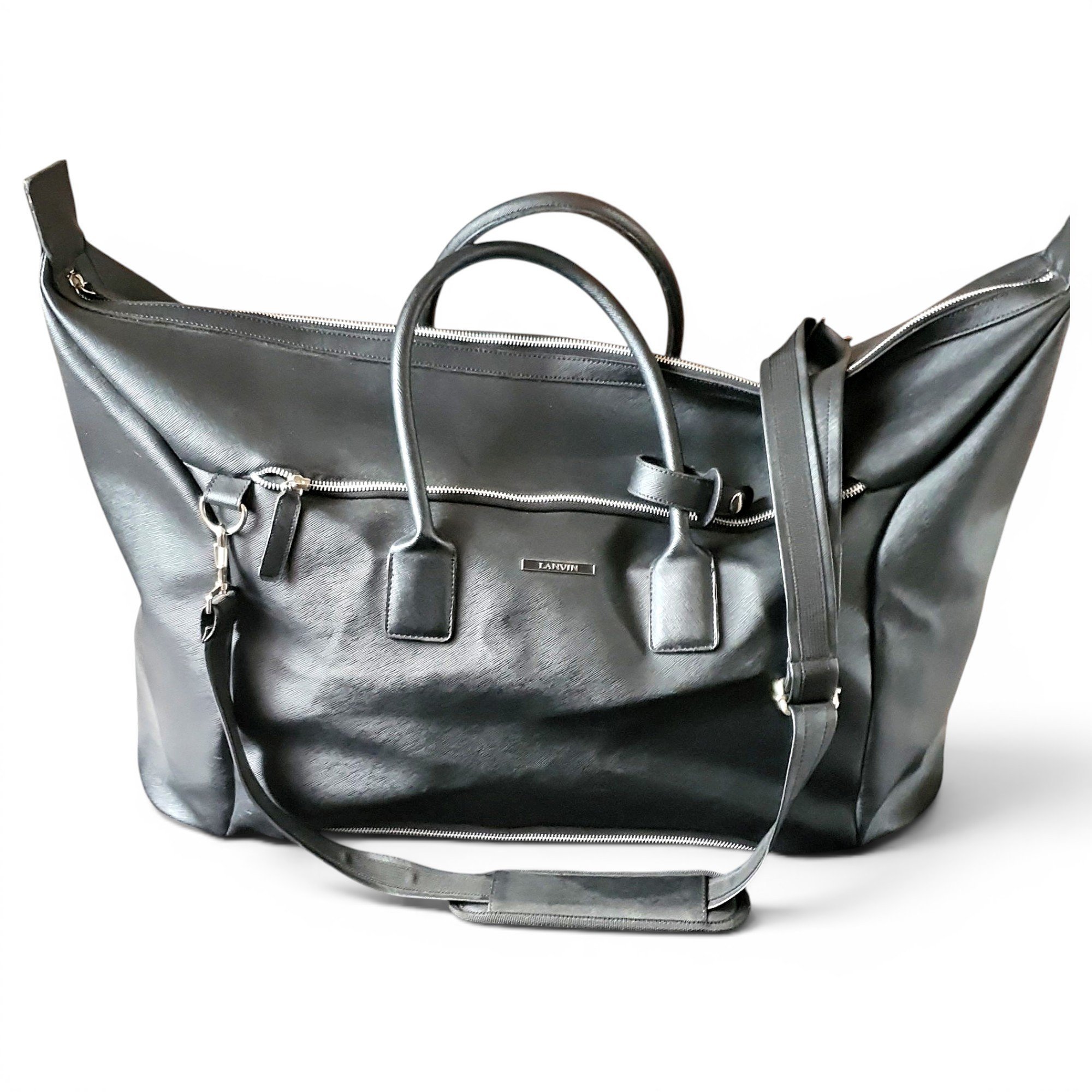 Leather 48h bag