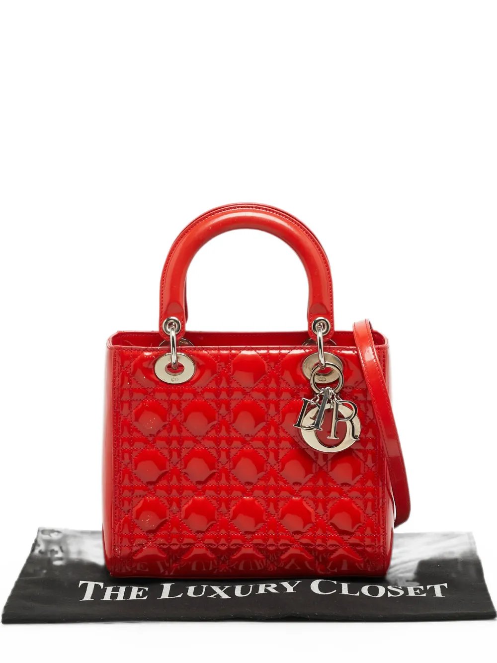 2012 medium Lady Dior Cannage tote bag