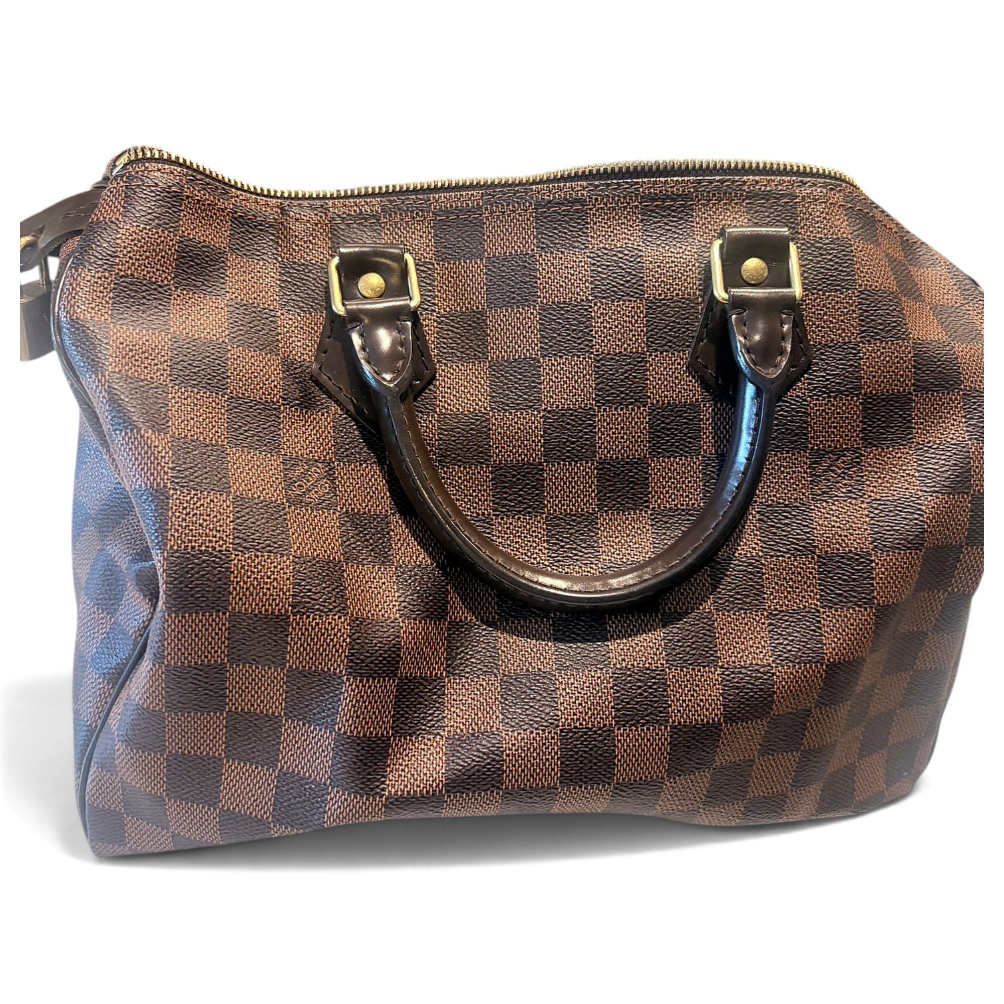 Louis Vuitton Speedy leather handbag