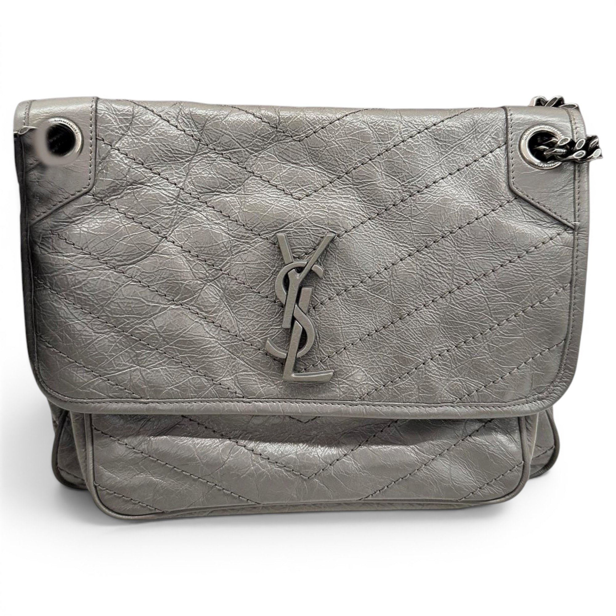 Niki leather crossbody bag