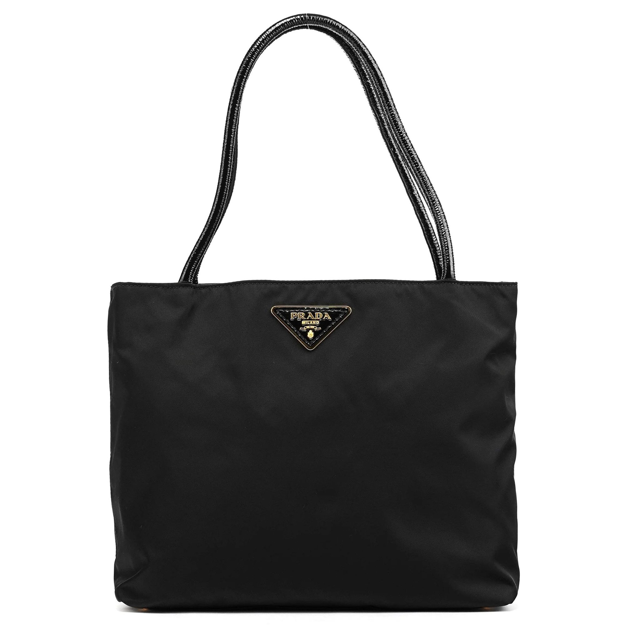 Re-Edition 1995 patent leather tote