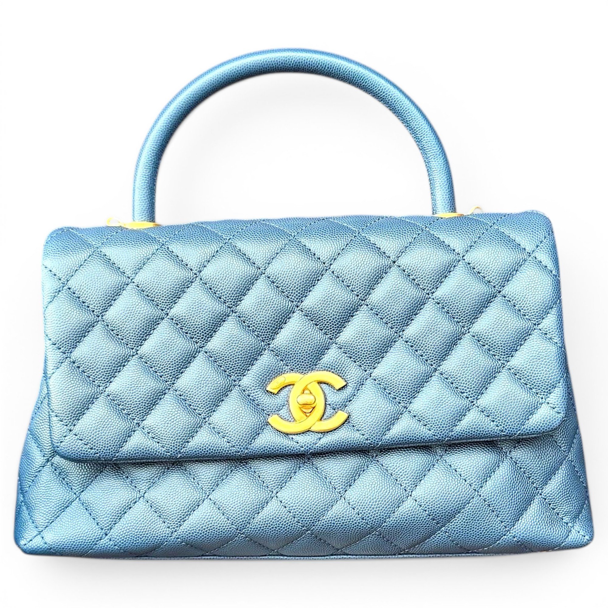 Coco Handle leather handbag