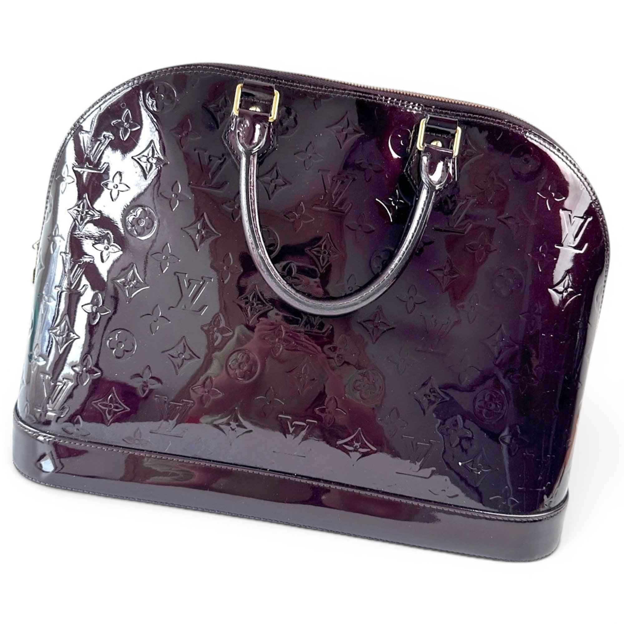 Alma leather handbag