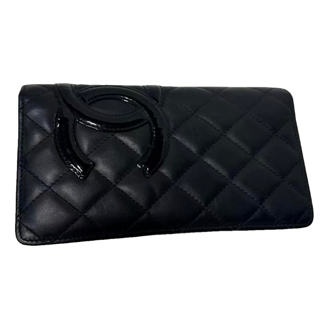 Cambon leather clutch bag