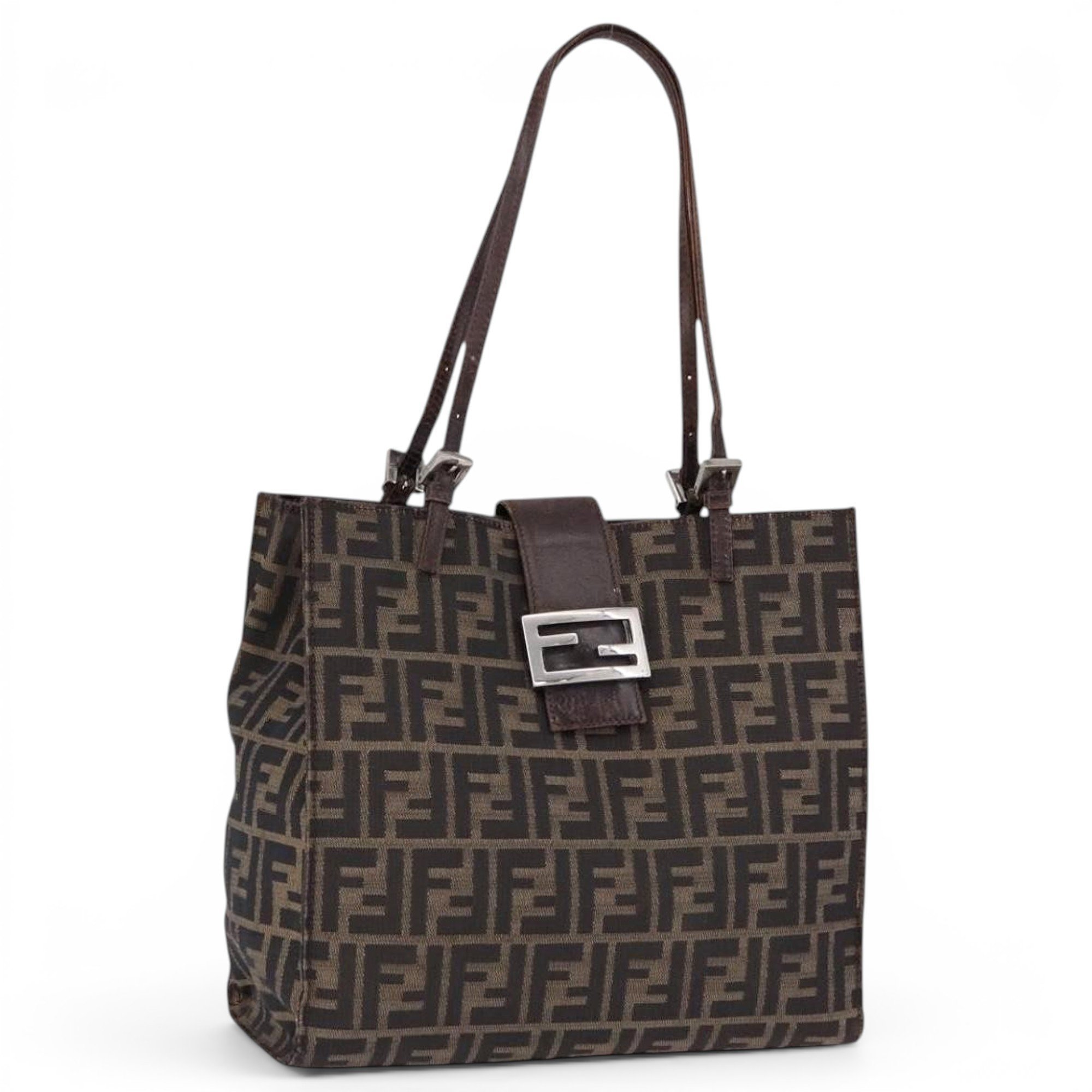 Leather tote