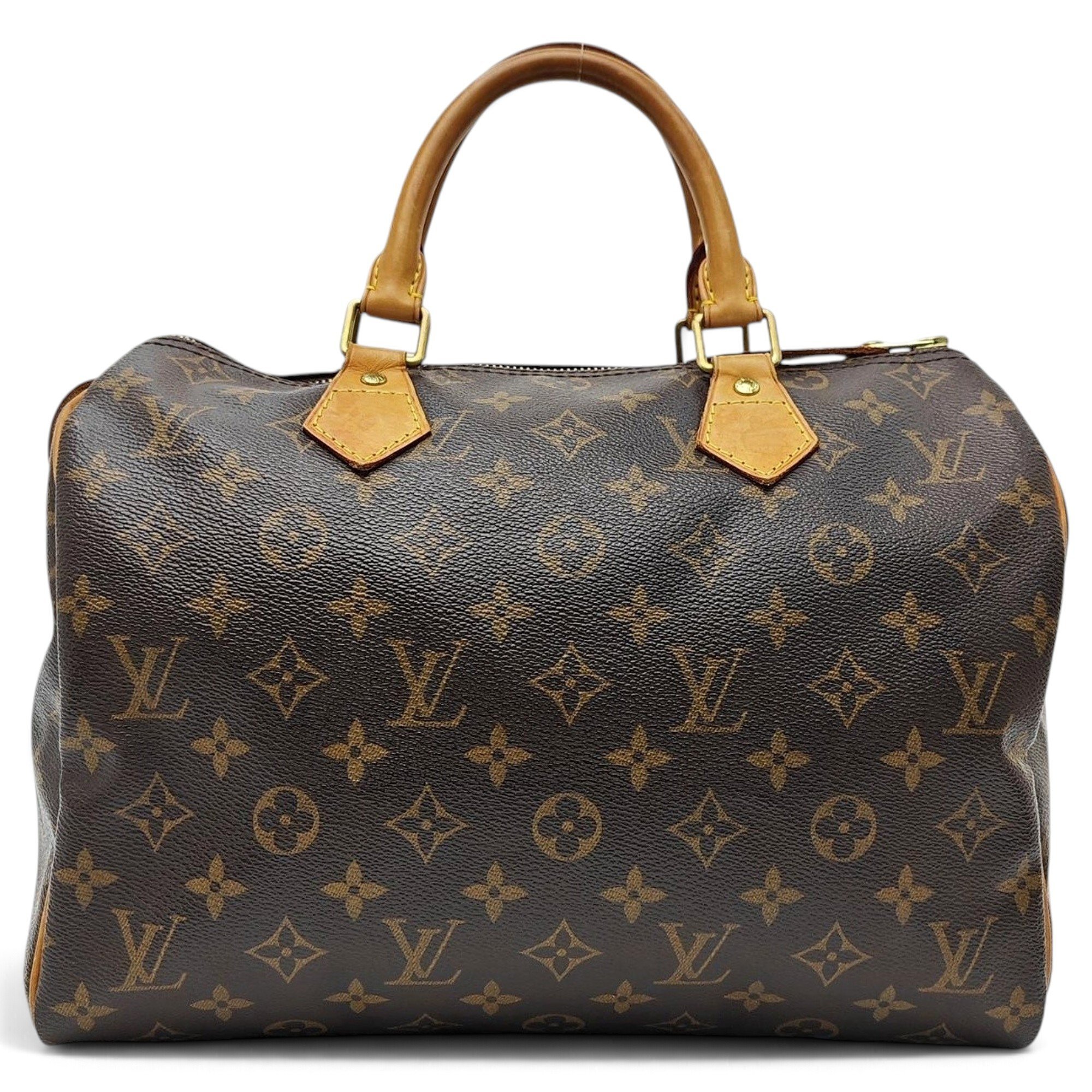 Nano Speedy / Mini HL leather handbag