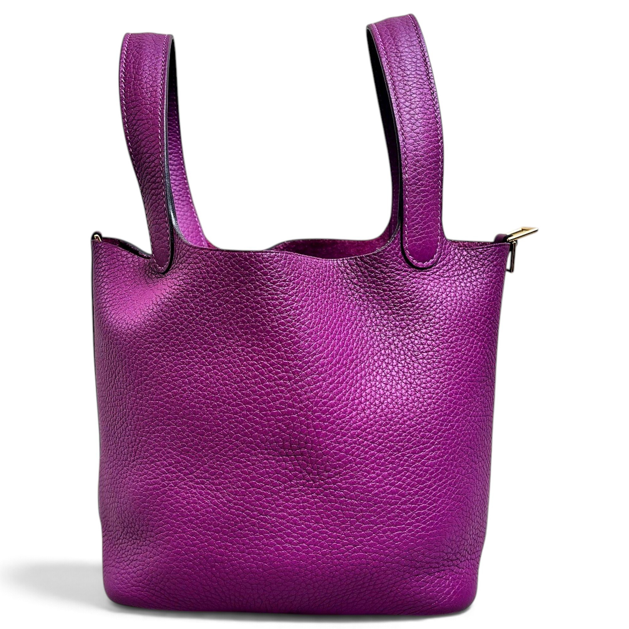 Picotin leather handbag