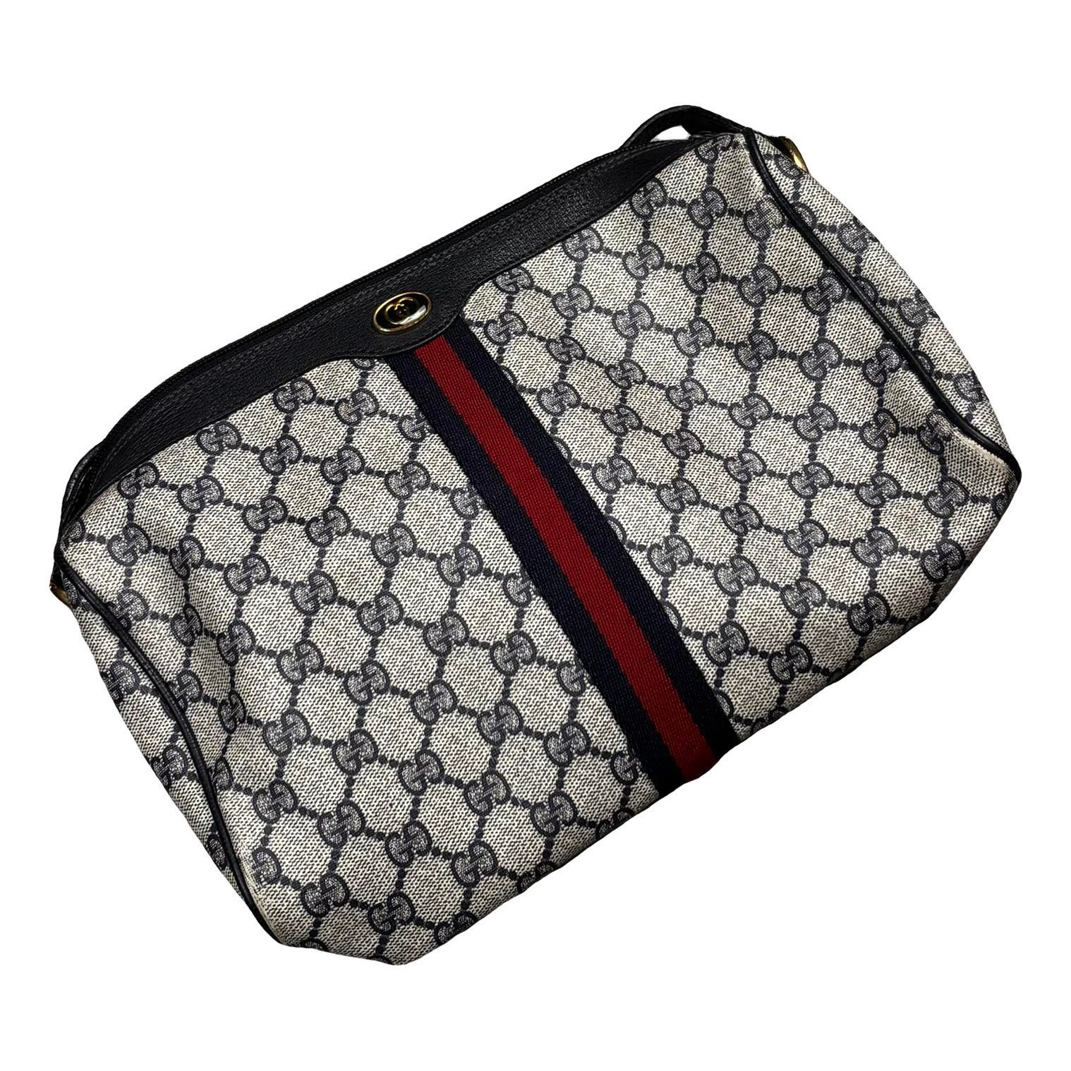Faux fur clutch bag