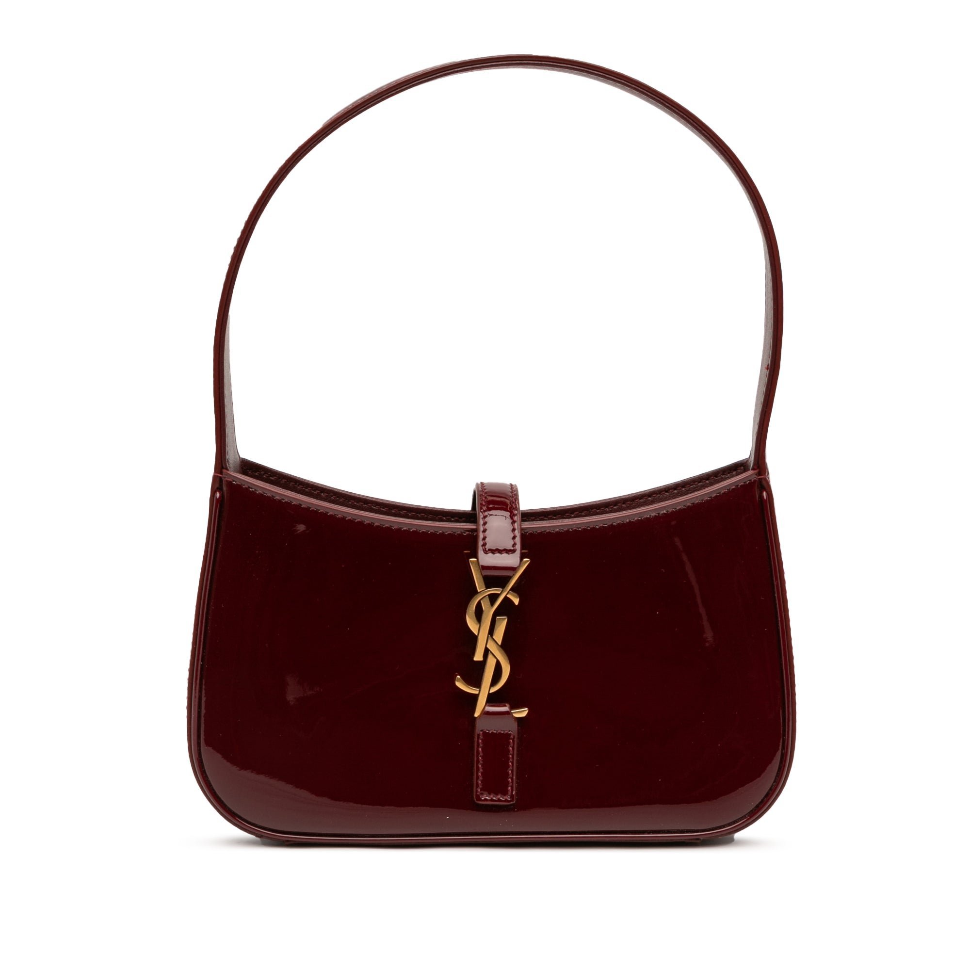 Patent leather mini bag