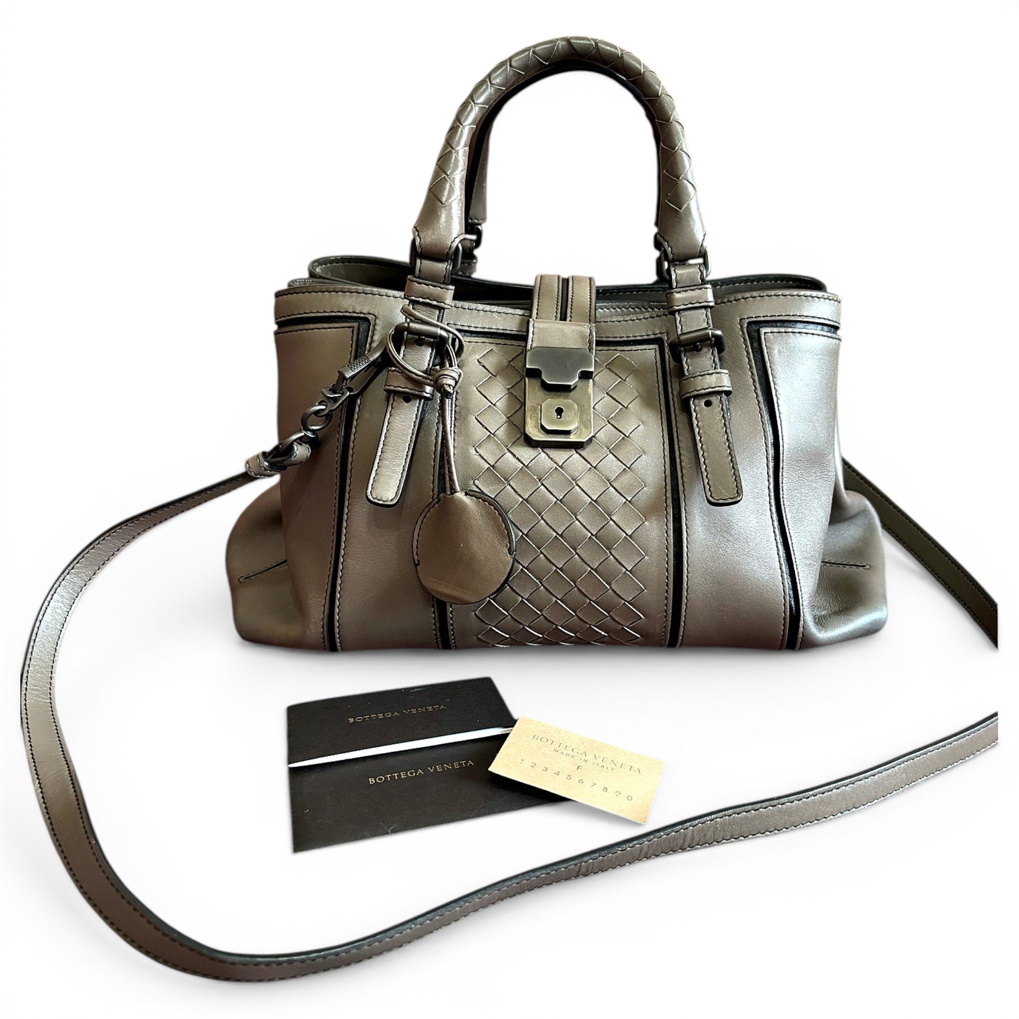 Bottega Veneta Roma leather satchel